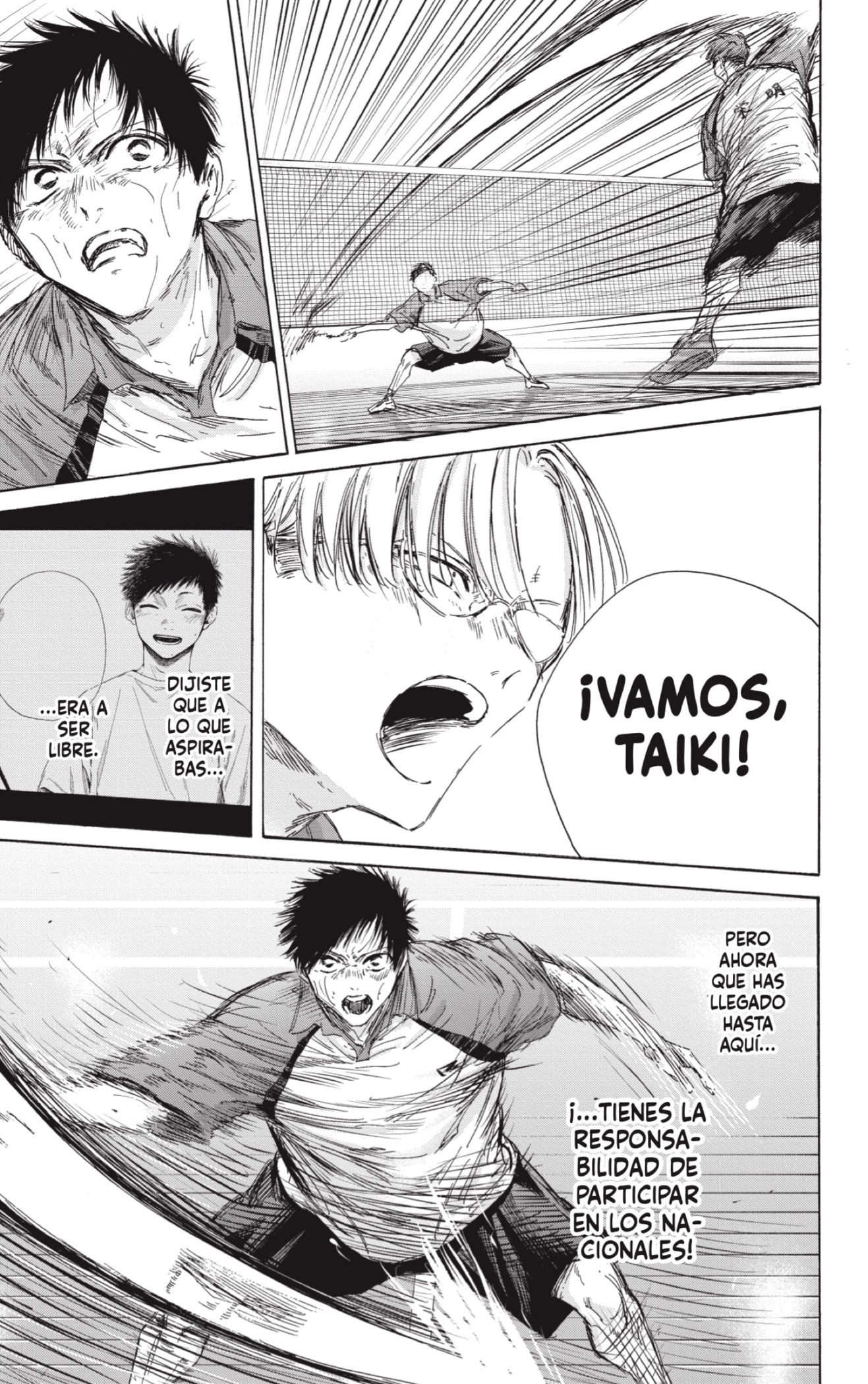 Ao no Hako Capitulo 142: Último set página 3