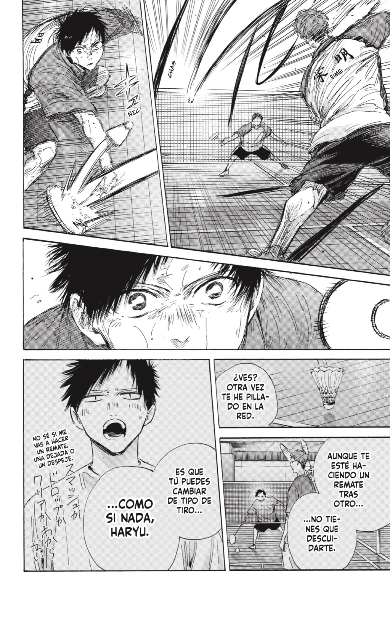 Ao no Hako Capitulo 142: Último set página 4