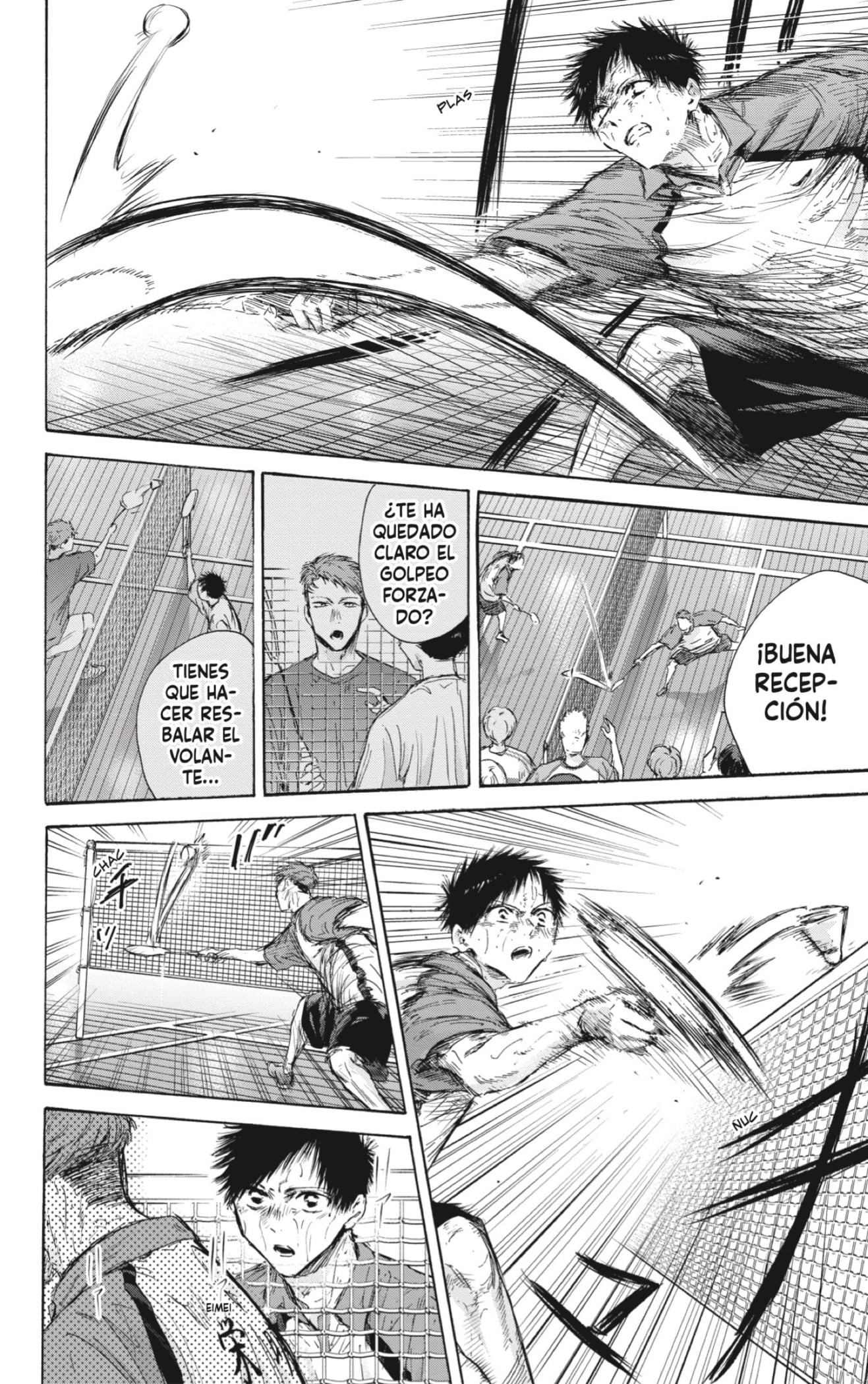 Ao no Hako Capitulo 142: Último set página 6