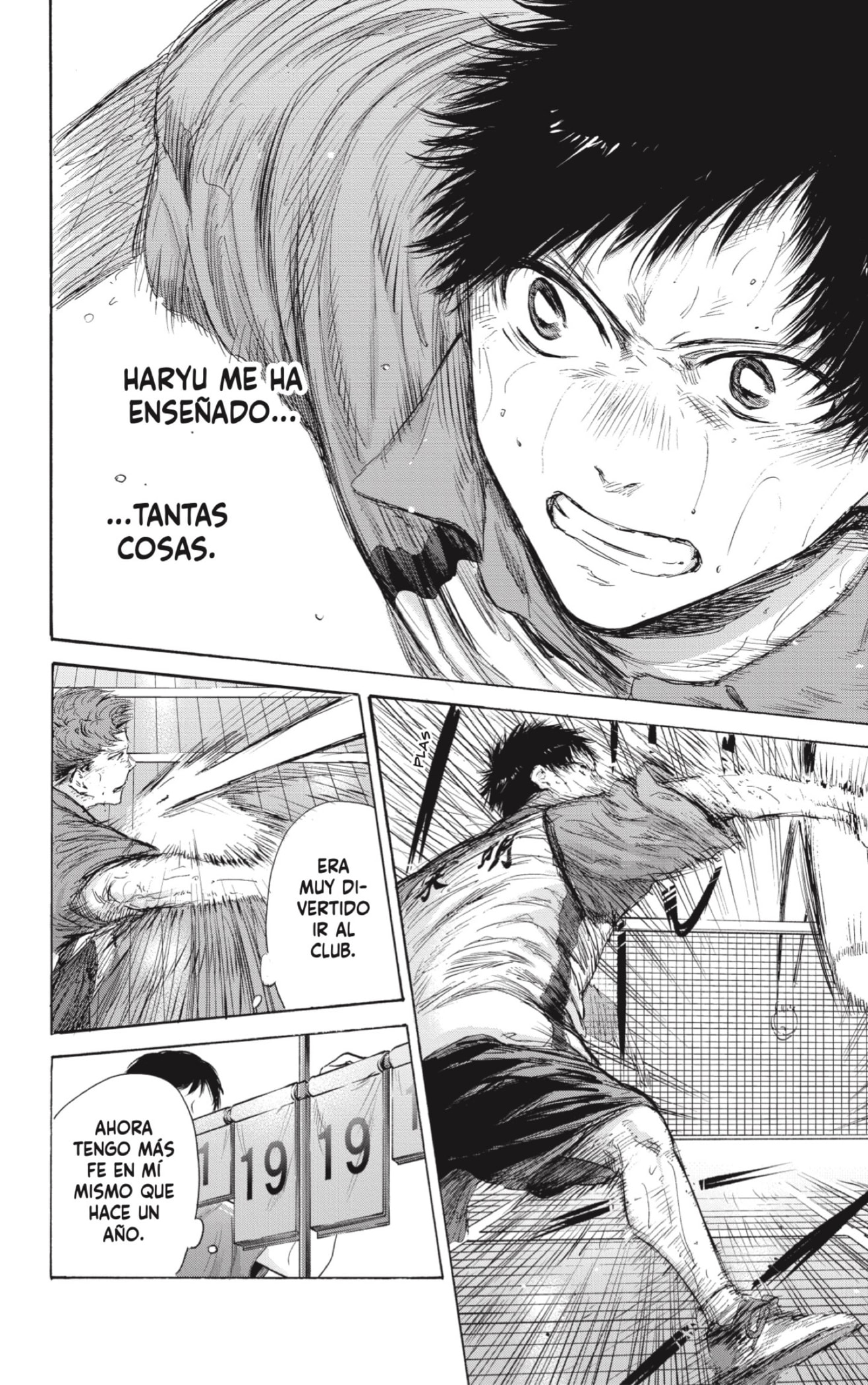 Ao no Hako Capitulo 142: Último set página 8