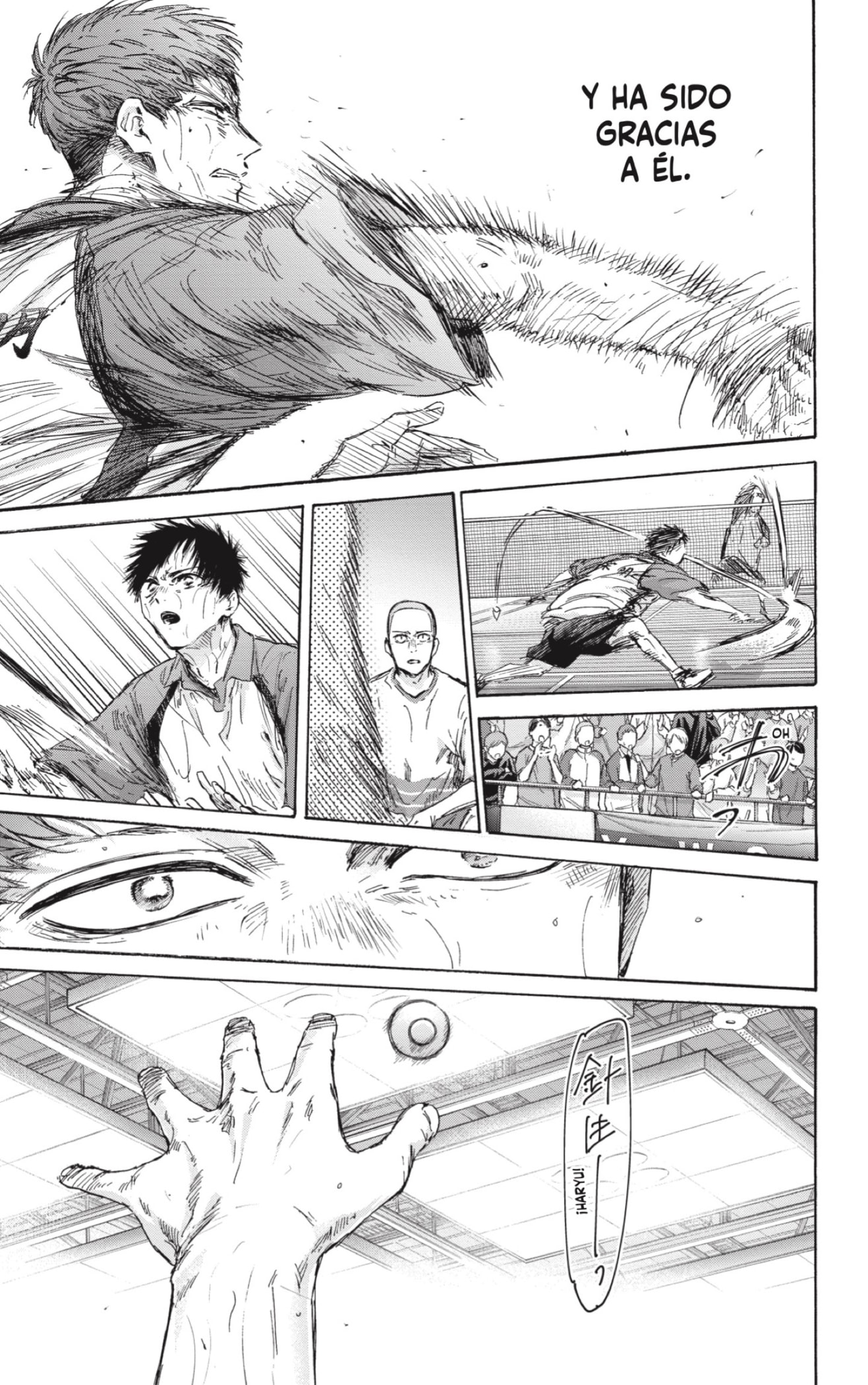 Ao no Hako Capitulo 142: Último set página 9