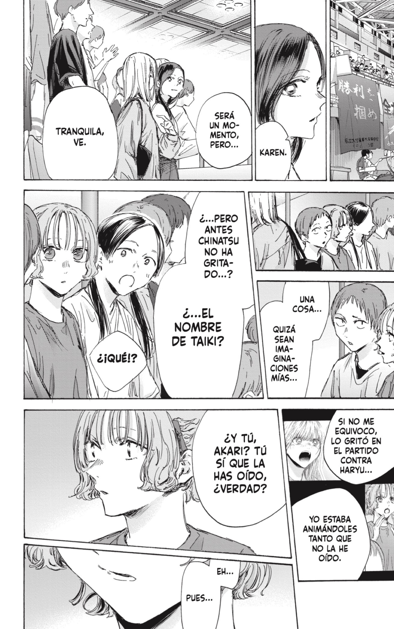Ao no Hako Capitulo 143: Golpecito en la frente página 14