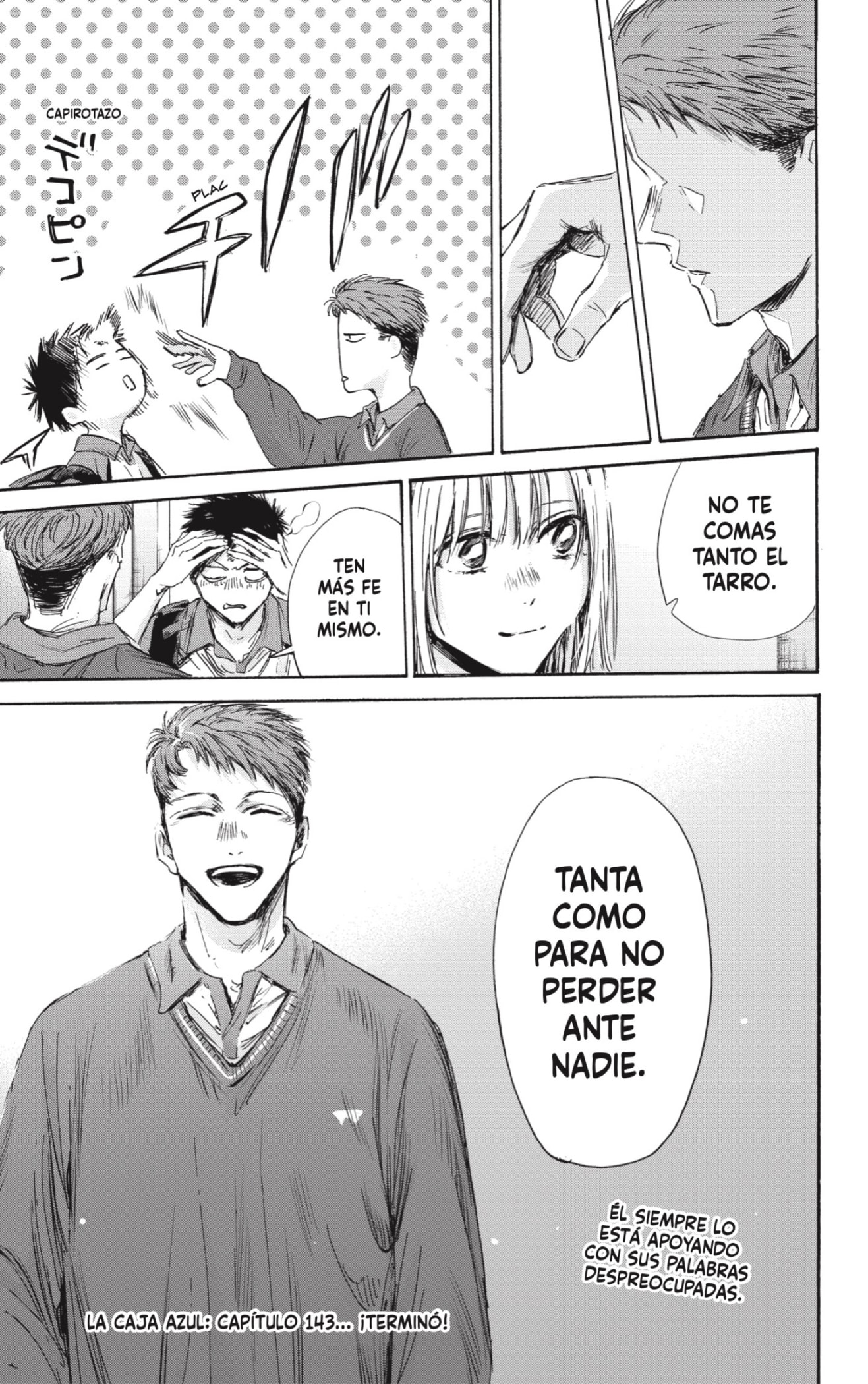 Ao no Hako Capitulo 143: Golpecito en la frente página 19
