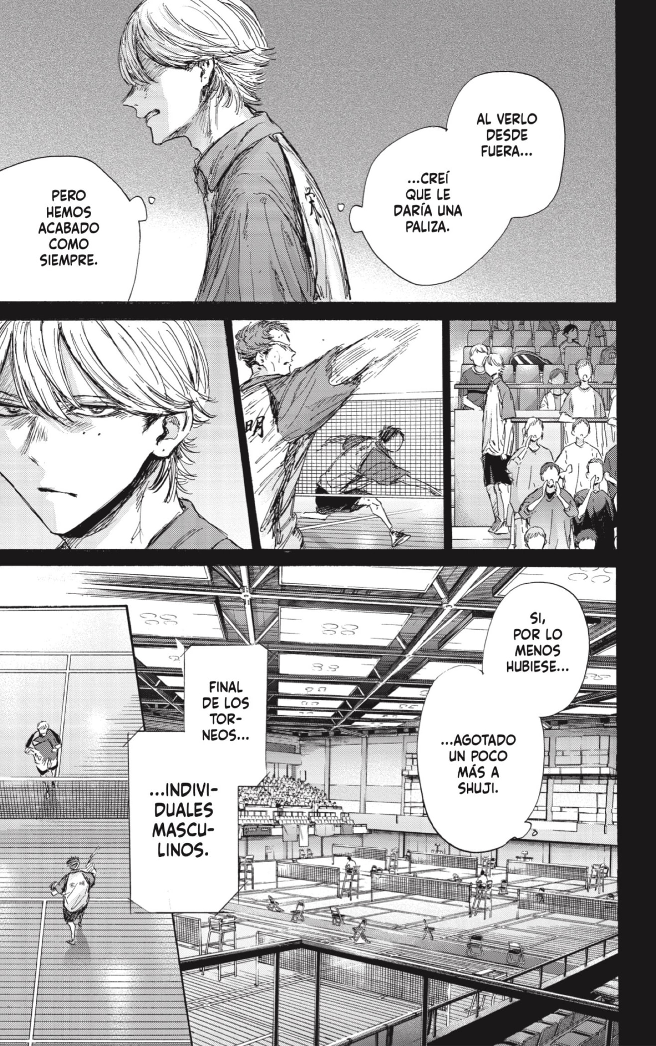 Ao no Hako Capitulo 143: Golpecito en la frente página 5