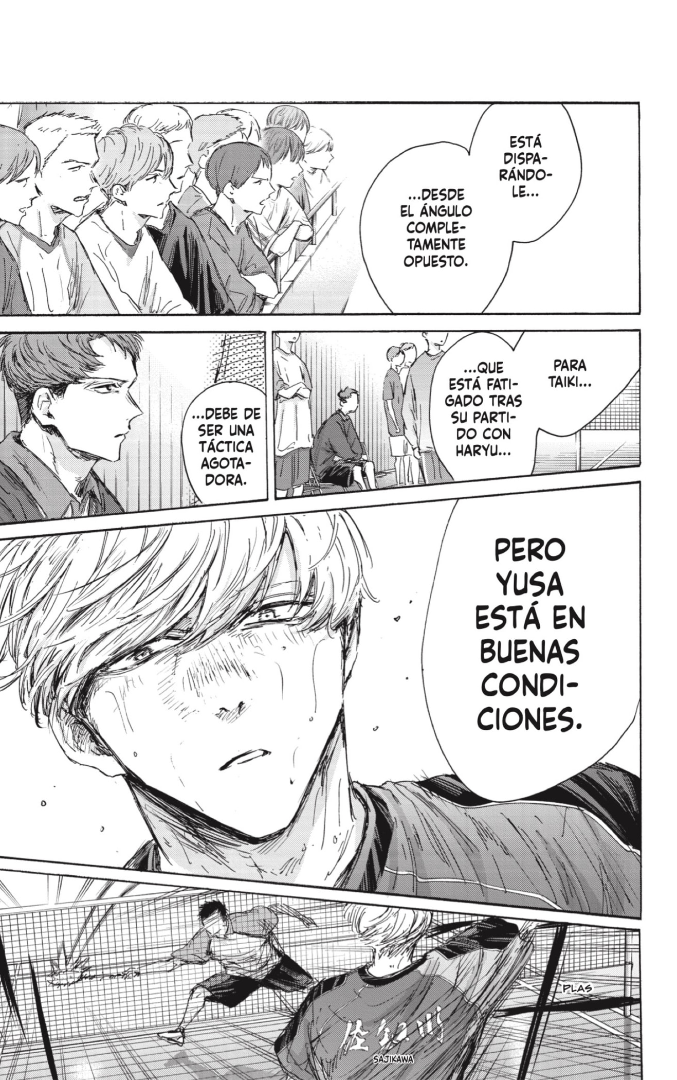 Ao no Hako Capitulo 143: Golpecito en la frente página 7