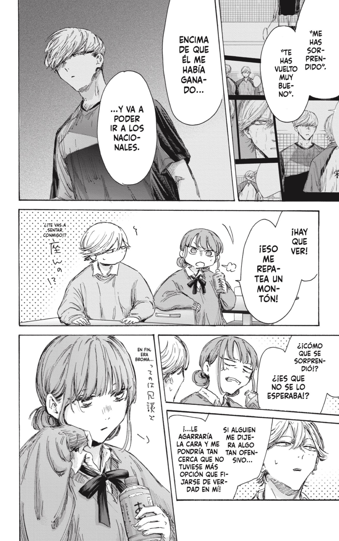 Ao no Hako Capitulo 145: Ella realmente es fuerte página 10