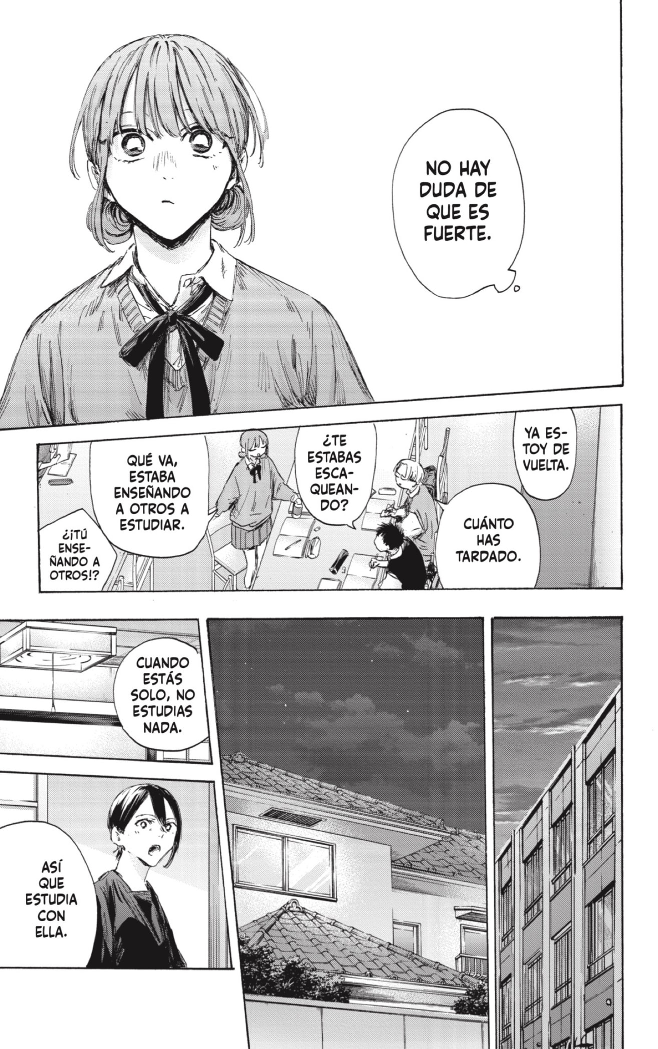 Ao no Hako Capitulo 145: Ella realmente es fuerte página 15