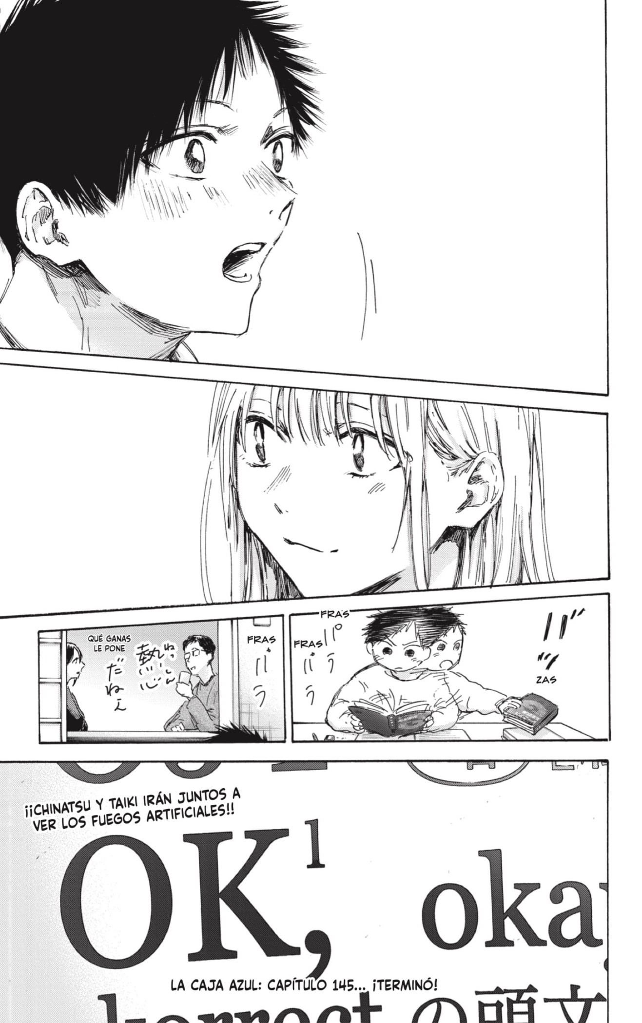 Ao no Hako Capitulo 145: Ella realmente es fuerte página 19