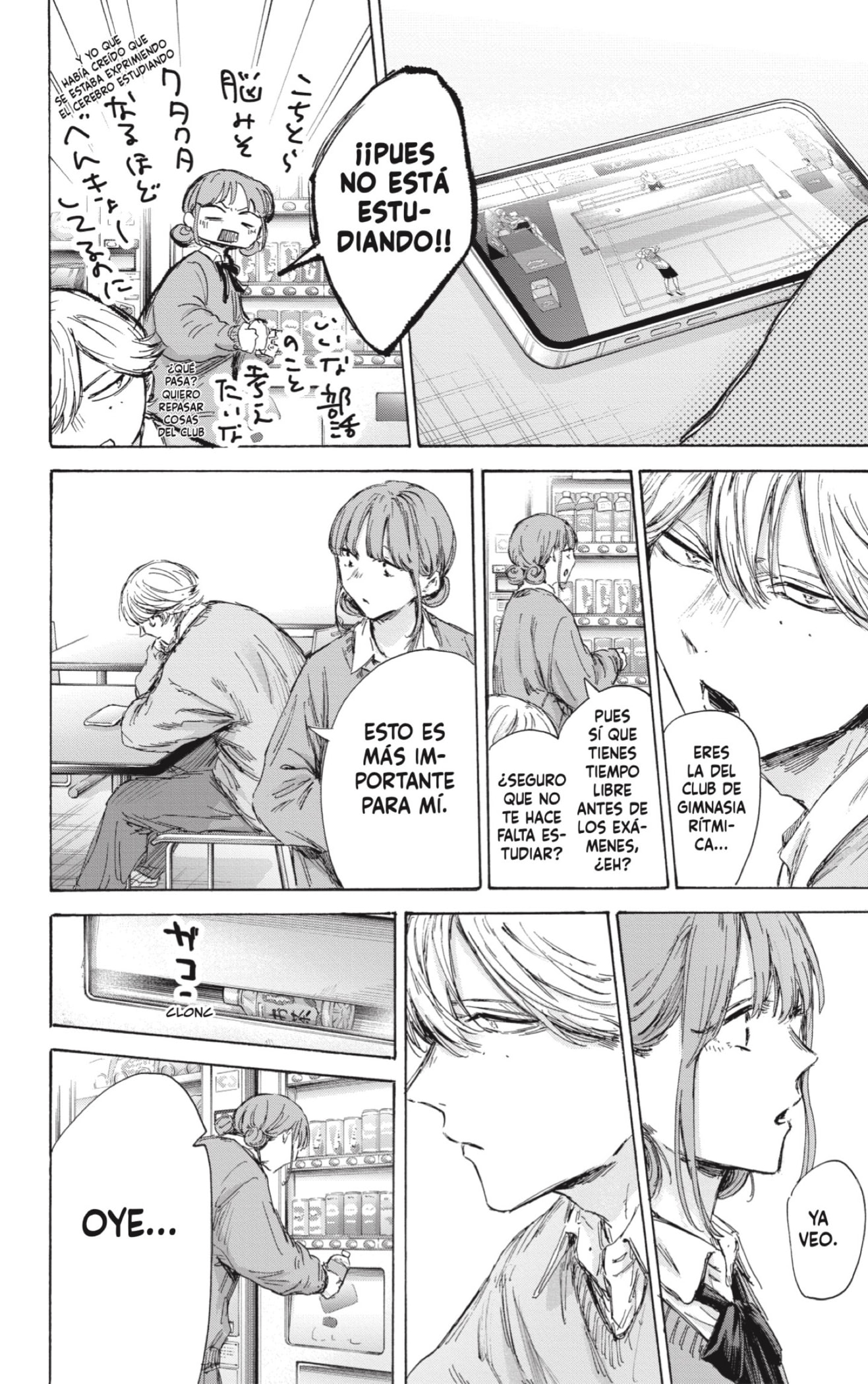 Ao no Hako Capitulo 145: Ella realmente es fuerte página 8