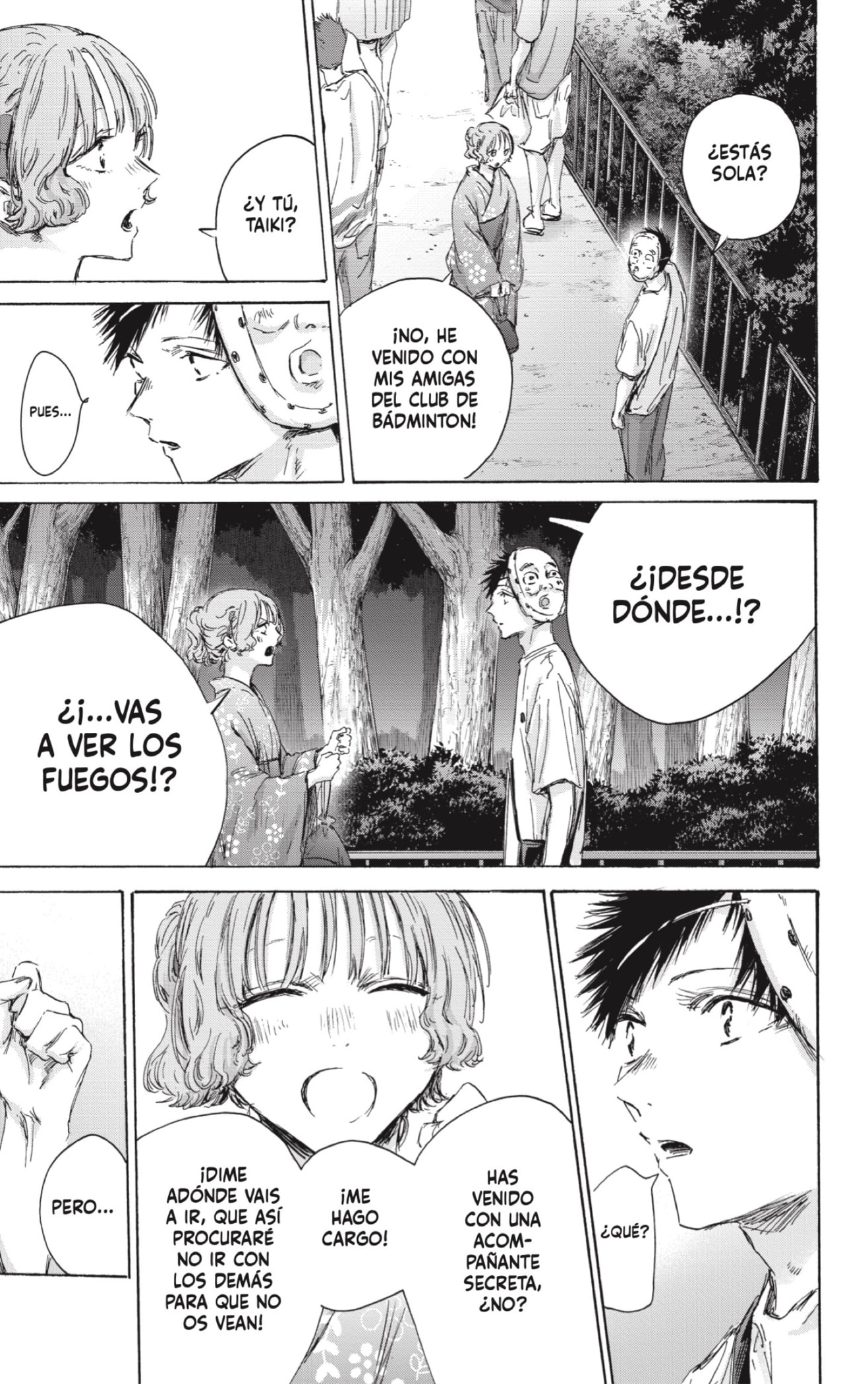 Ao no Hako Capitulo 147: Acompañante secreto página 17
