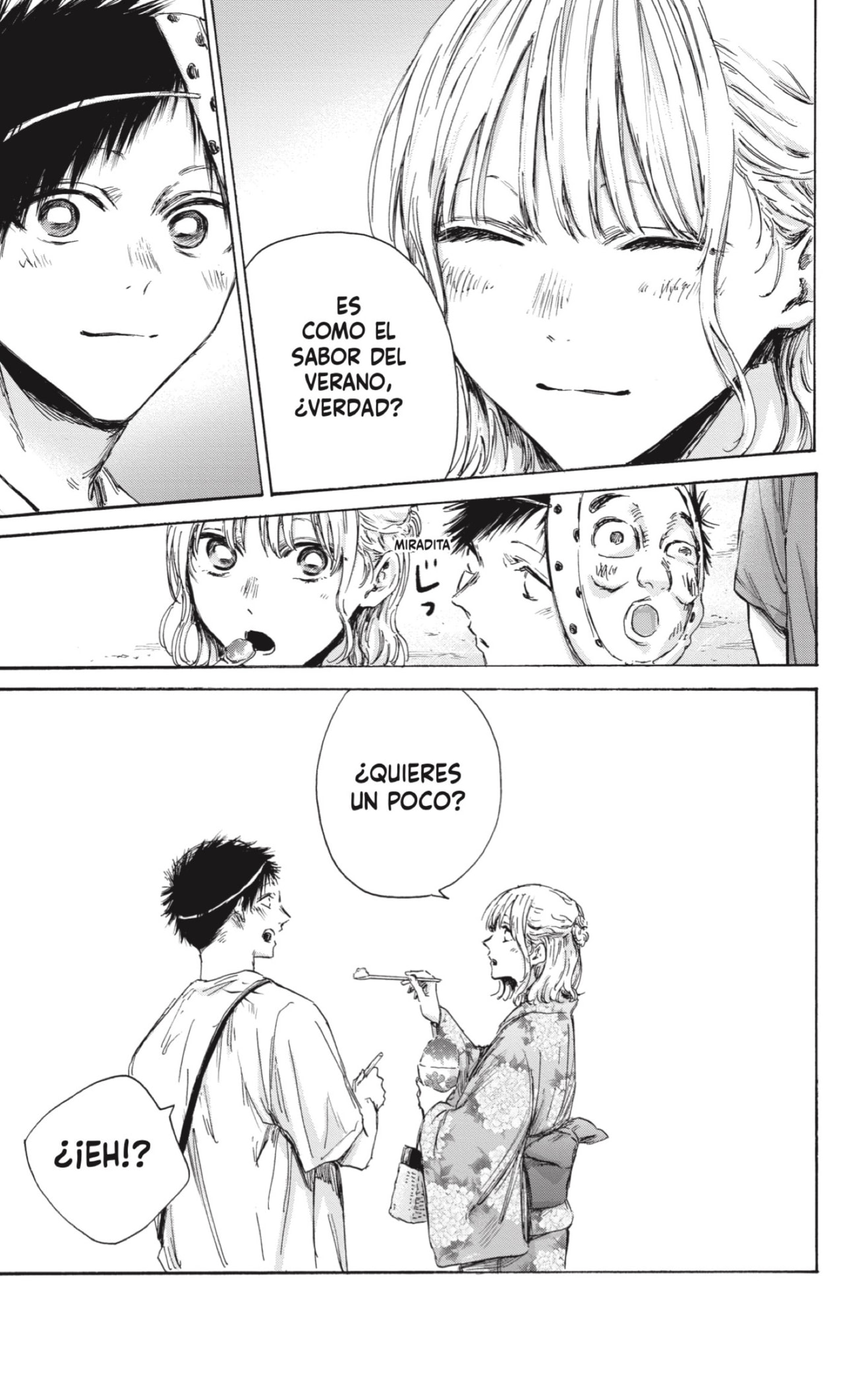 Ao no Hako Capitulo 147: Acompañante secreto página 3