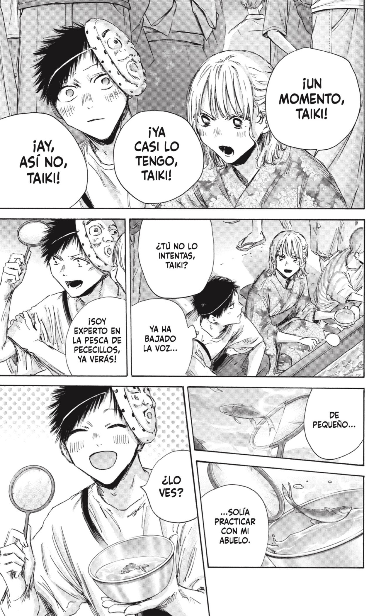 Ao no Hako Capitulo 147: Acompañante secreto página 9