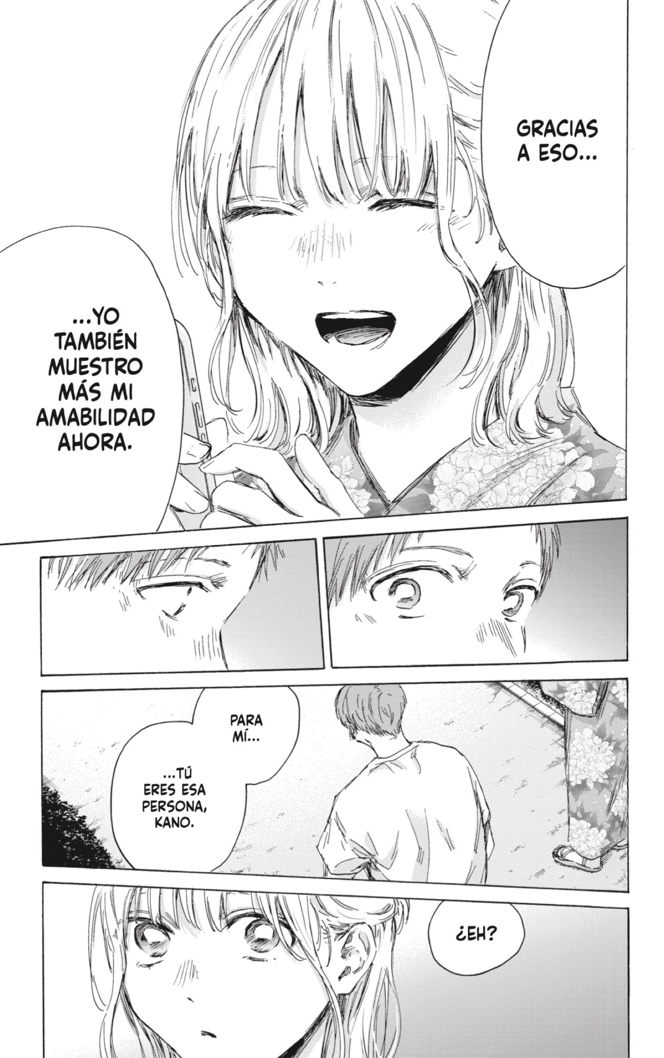 Ao no Hako Capitulo 149: Formas de mostrar amabilidad página 9