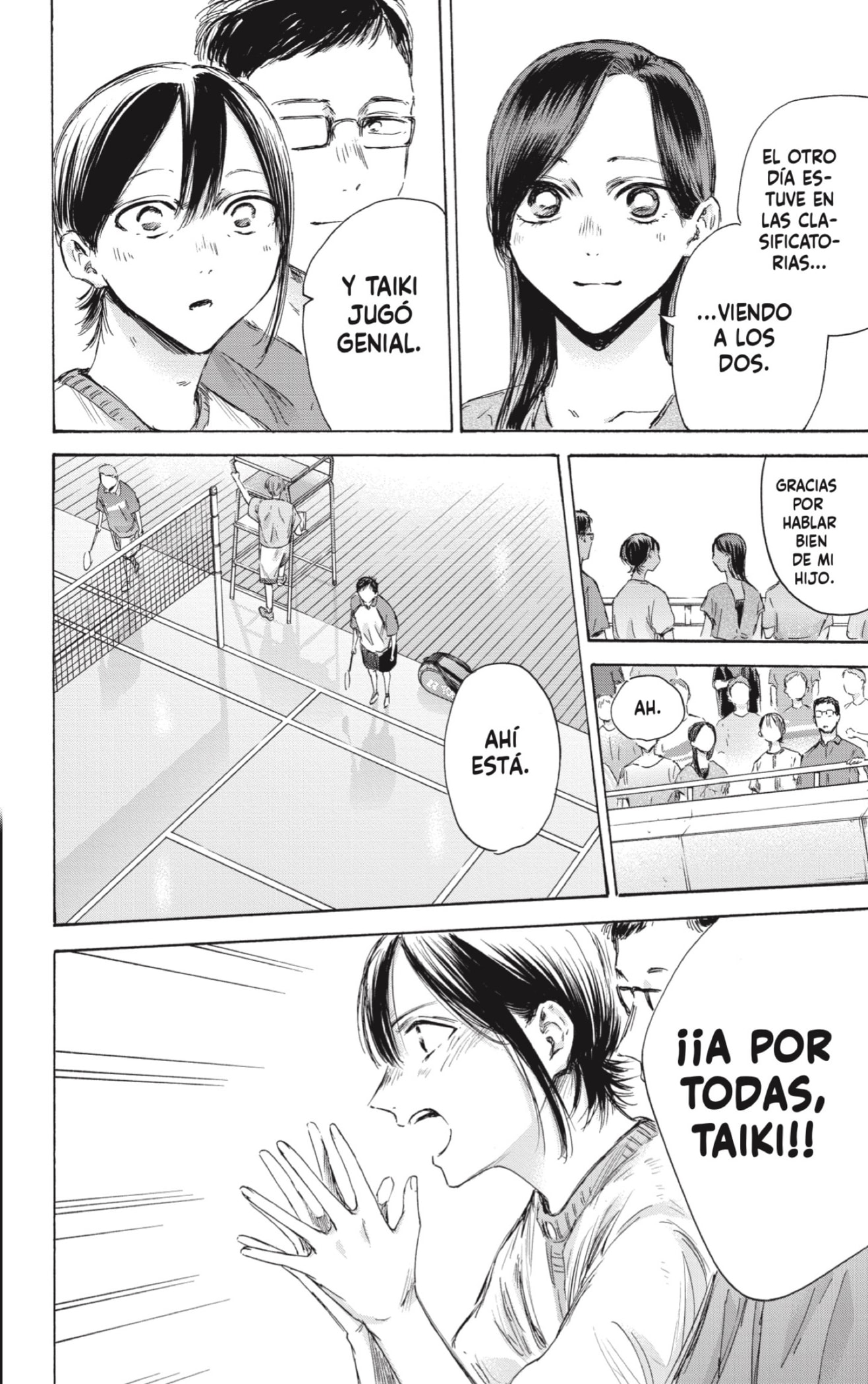 Ao no Hako Capitulo 153: No comen helado página 2