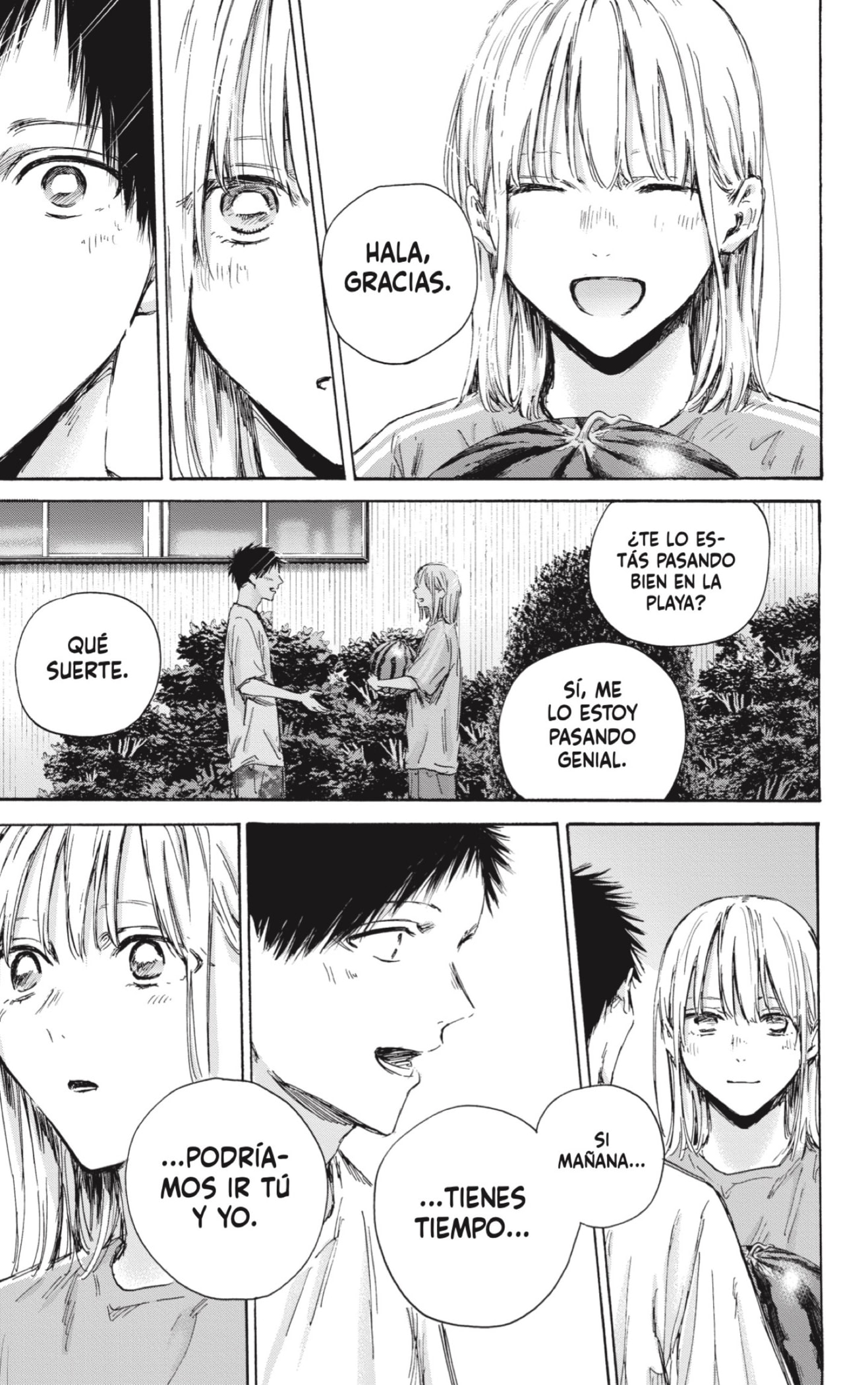 Ao no Hako Capitulo 157: La playa en verano página 15