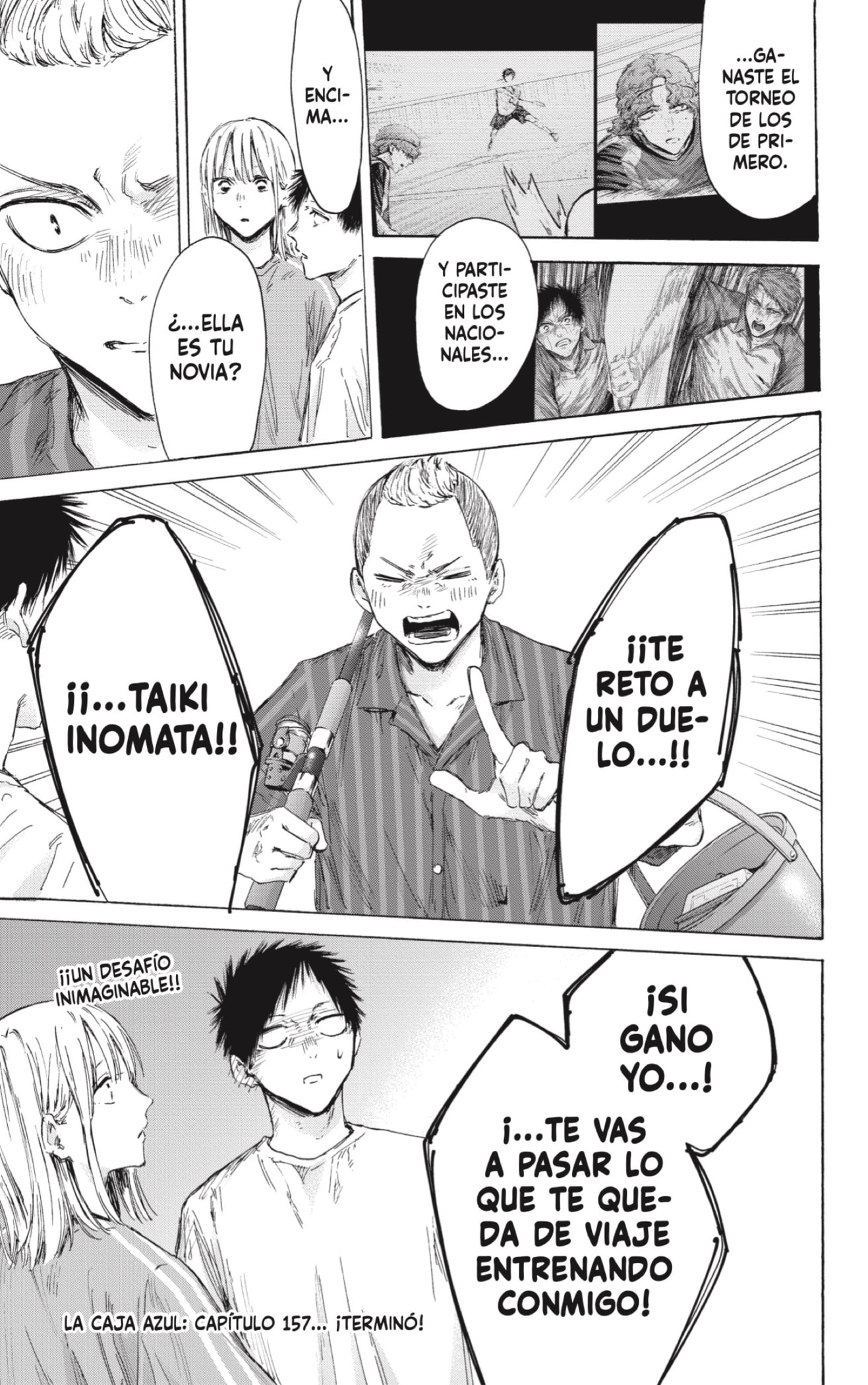 Ao no Hako Capitulo 157: La playa en verano página 19