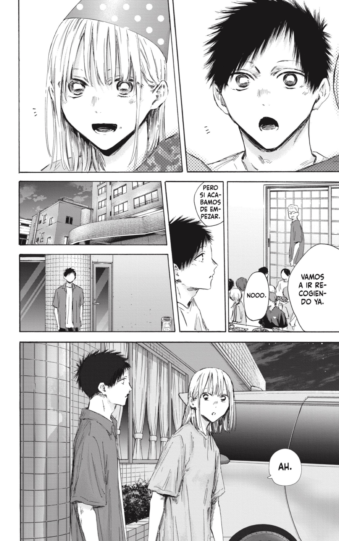 Ao no Hako Capitulo 159: Protagonista de hoy página 12