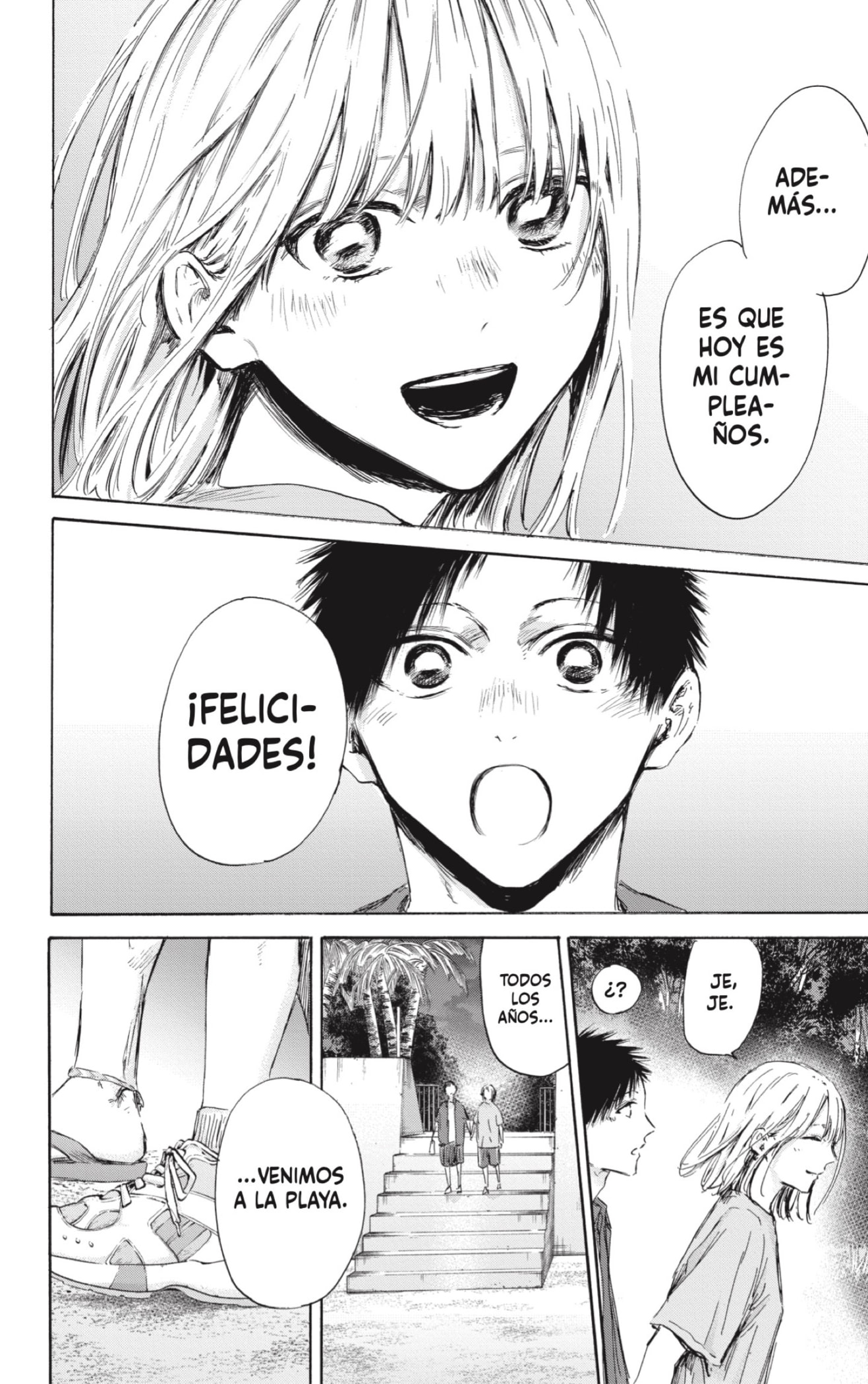 Ao no Hako Capitulo 159: Protagonista de hoy página 14