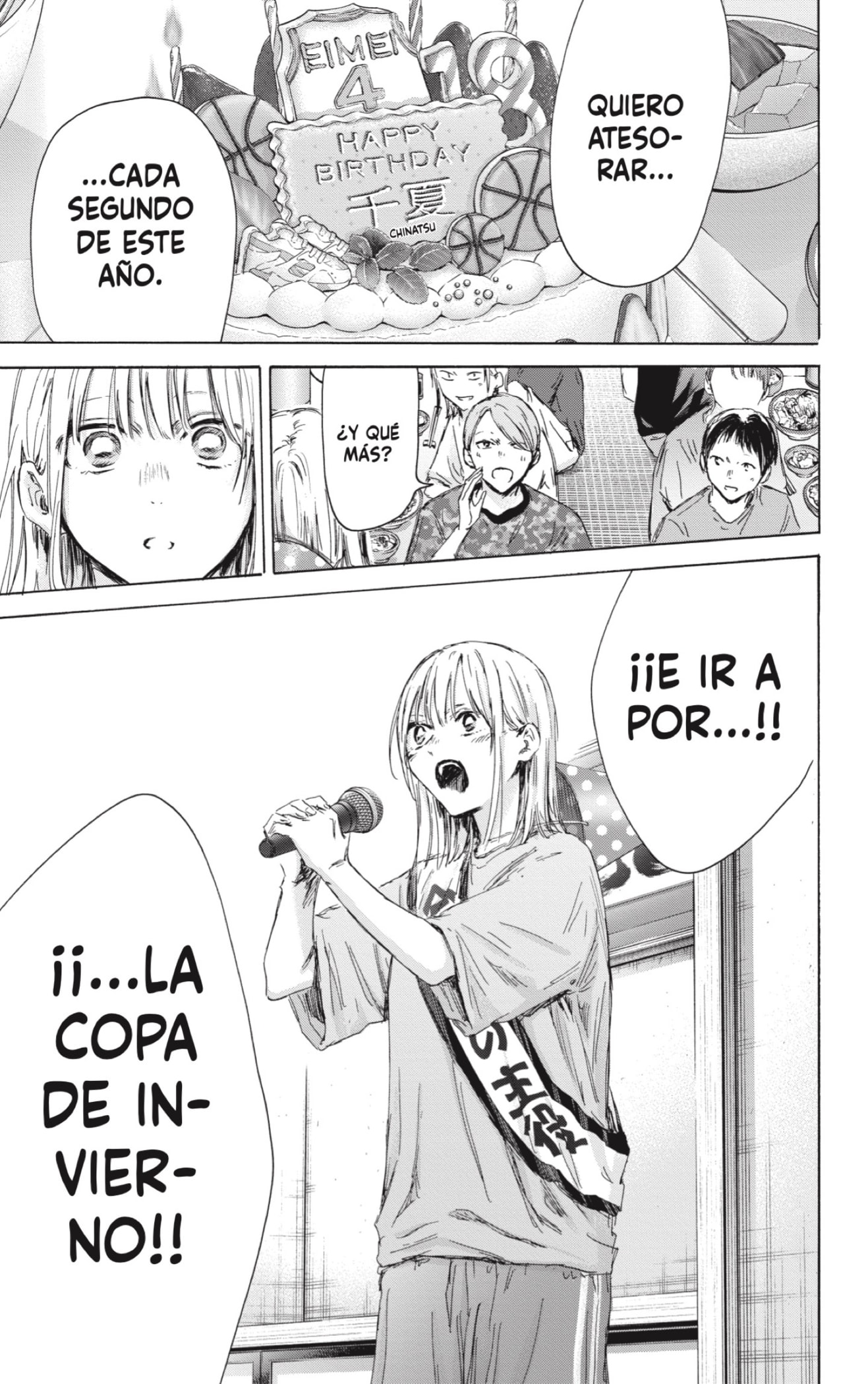 Ao no Hako Capitulo 159: Protagonista de hoy página 9