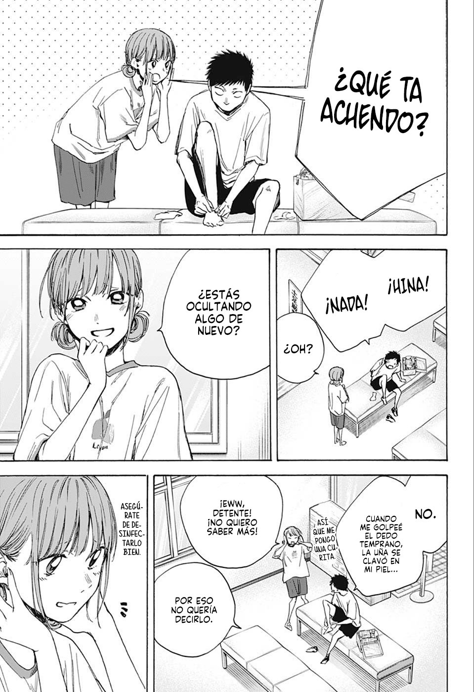 Ao no Hako Capitulo 16: Espíritus afines página 14