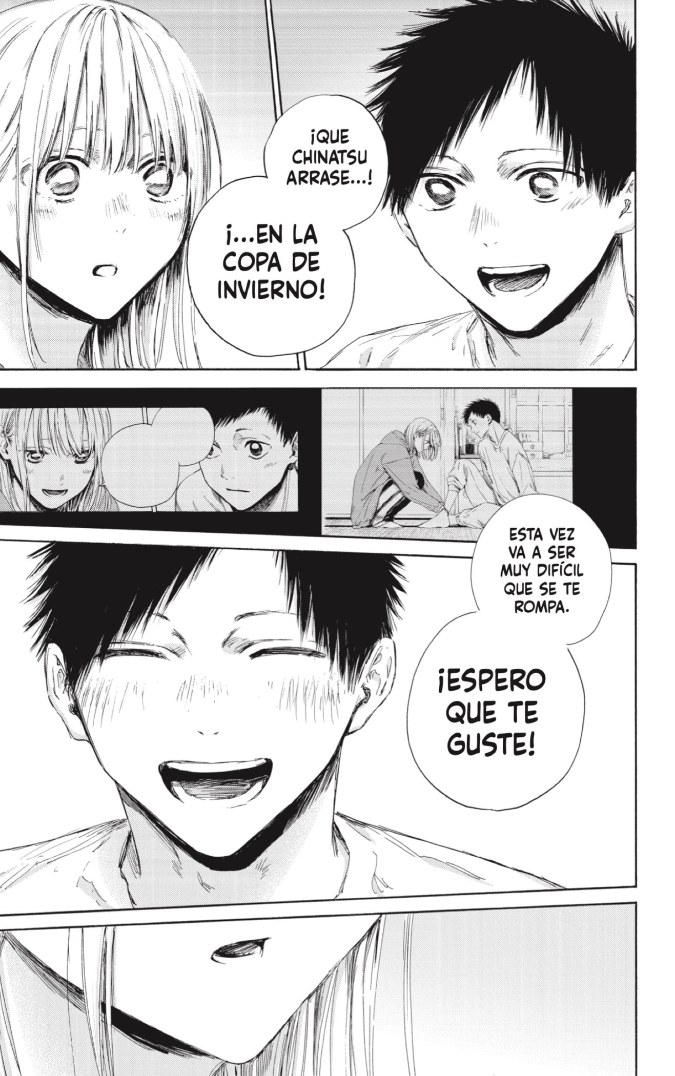 Ao no Hako Capitulo 160: Un deseo página 15