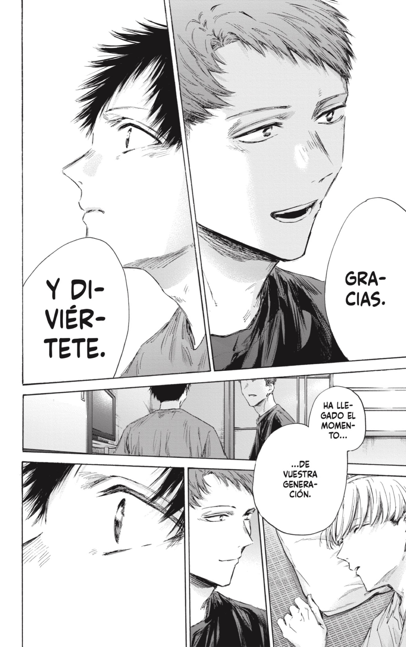 Ao no Hako Capitulo 161: Gracias por todo página 10