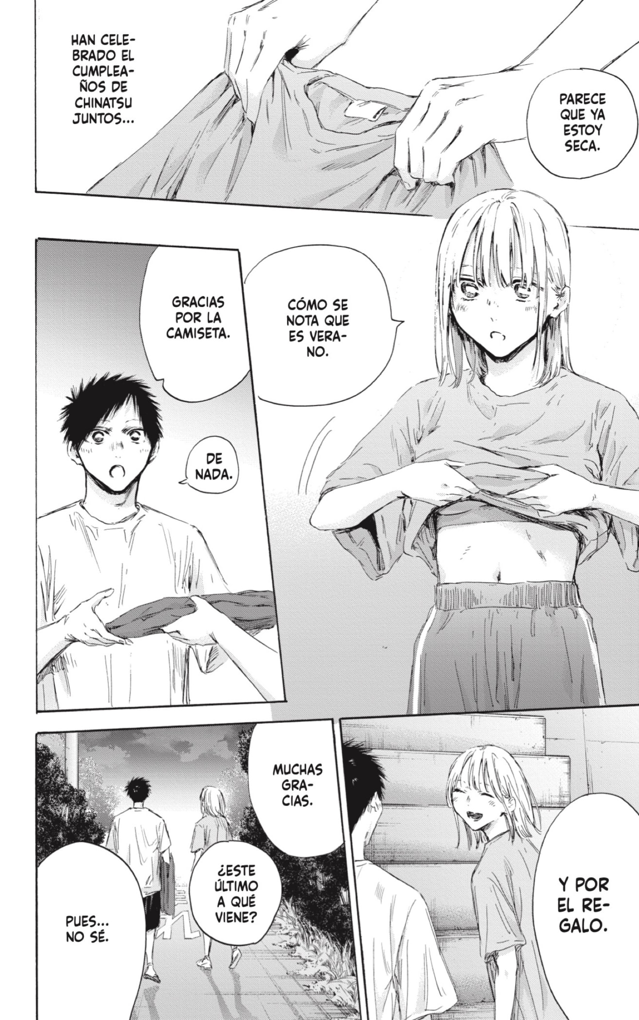 Ao no Hako Capitulo 161: Gracias por todo página 2