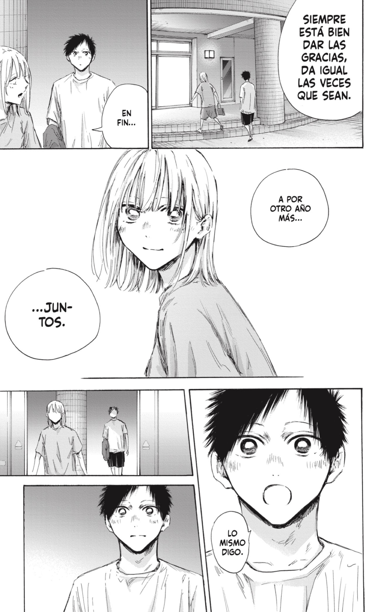 Ao no Hako Capitulo 161: Gracias por todo página 3