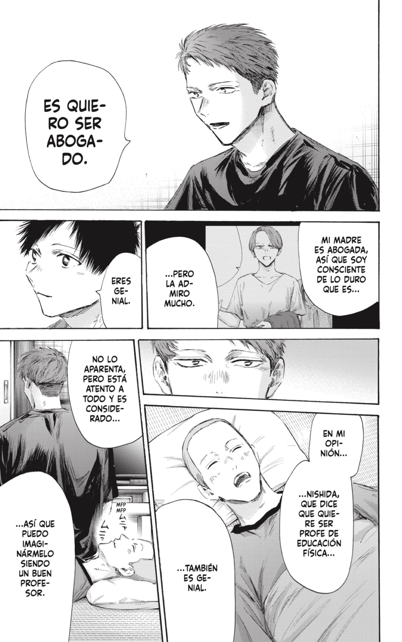 Ao no Hako Capitulo 161: Gracias por todo página 7