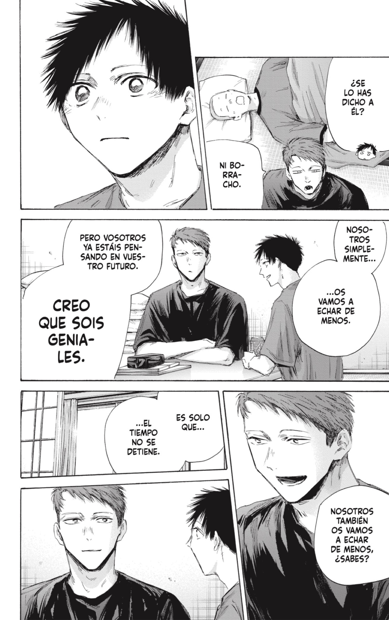 Ao no Hako Capitulo 161: Gracias por todo página 8