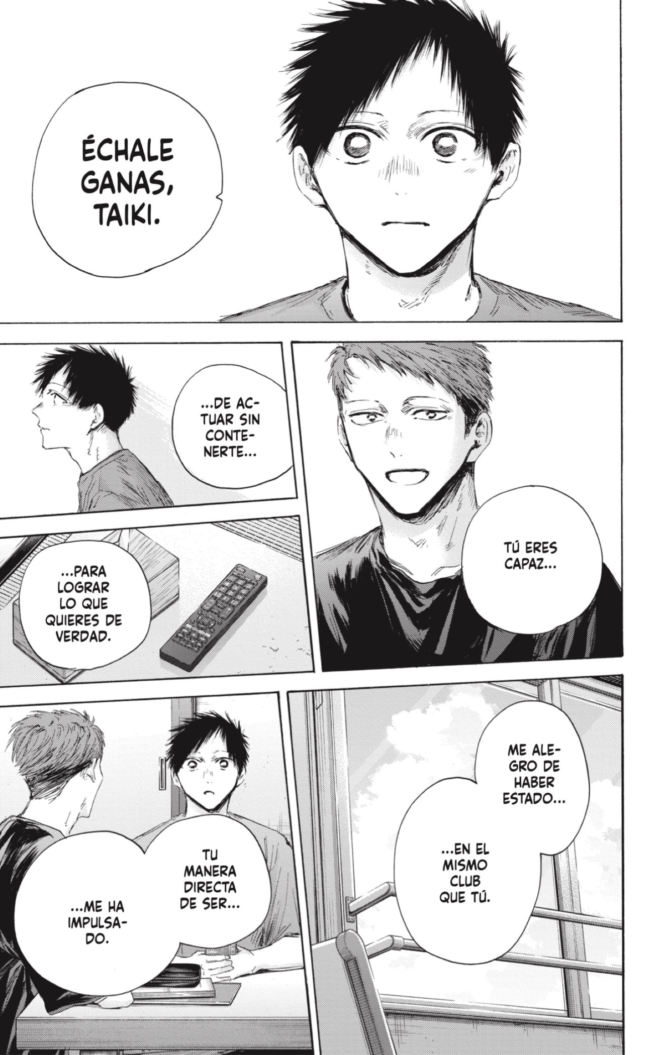Ao no Hako Capitulo 161: Gracias por todo página 9
