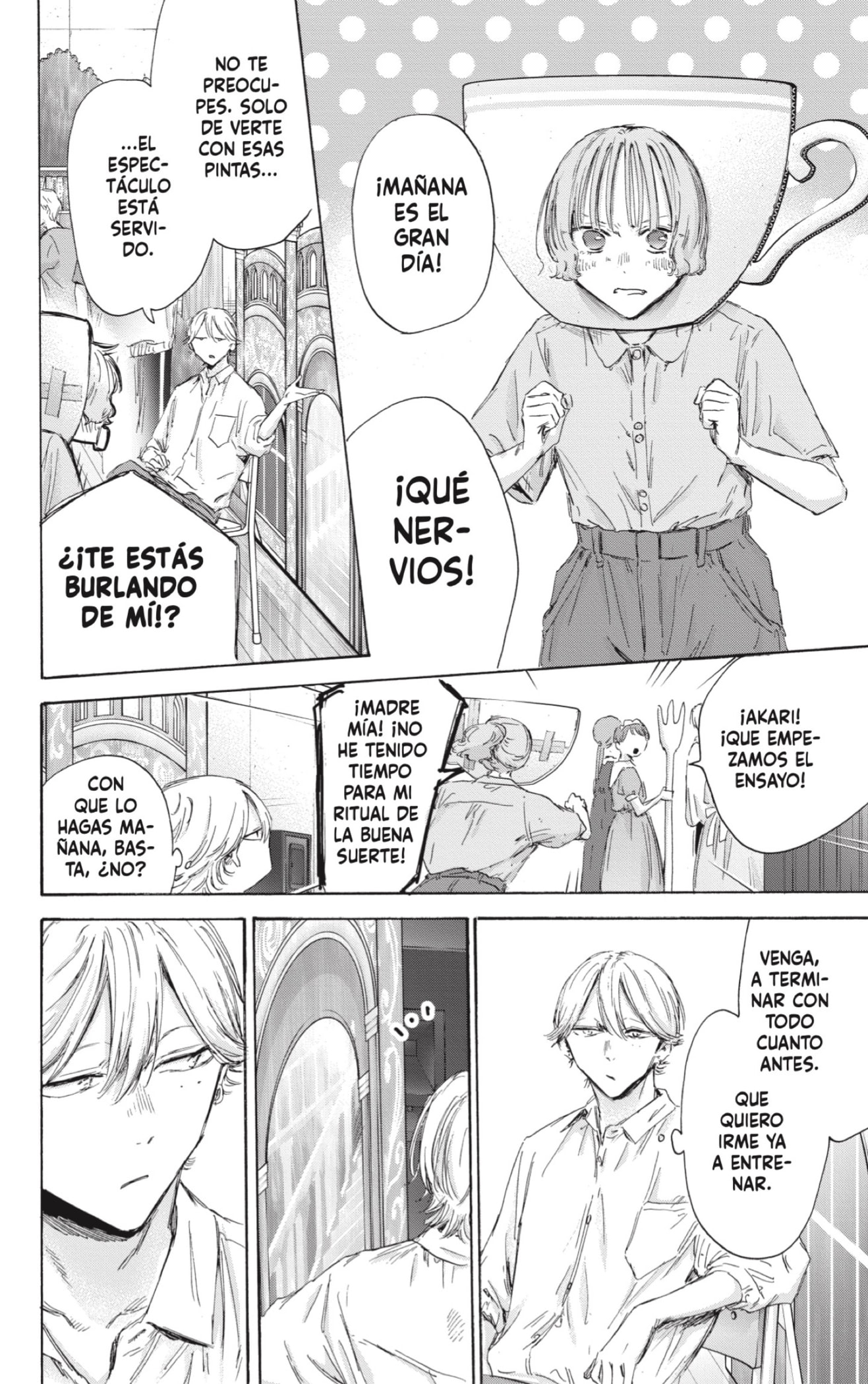 Ao no Hako Capitulo 163: Aparezco cuando alguien está en problemas página 10