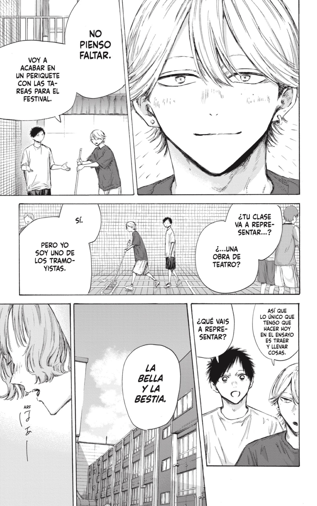 Ao no Hako Capitulo 163: Aparezco cuando alguien está en problemas página 9