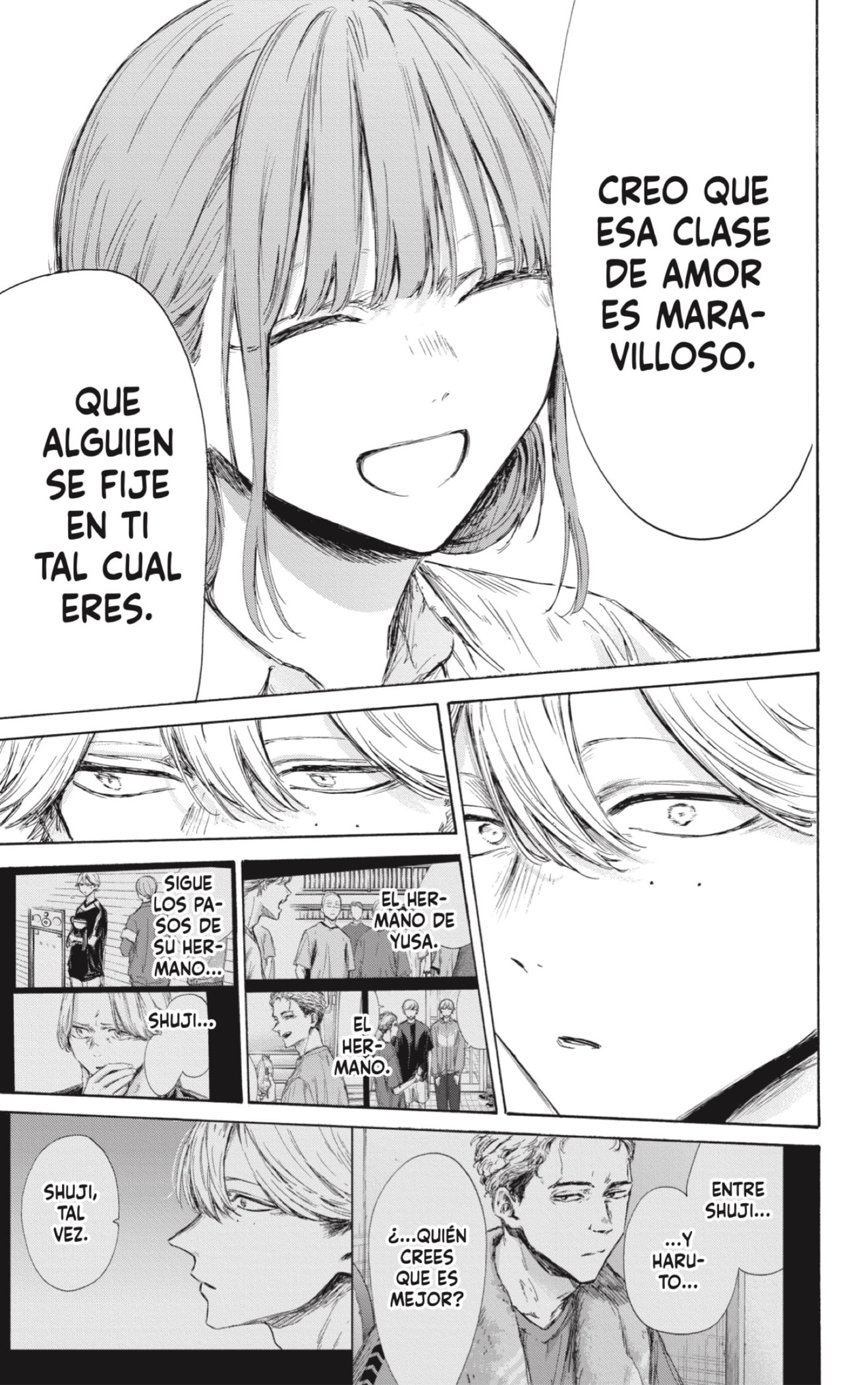 Ao no Hako Capitulo 164: Que torpe página 15