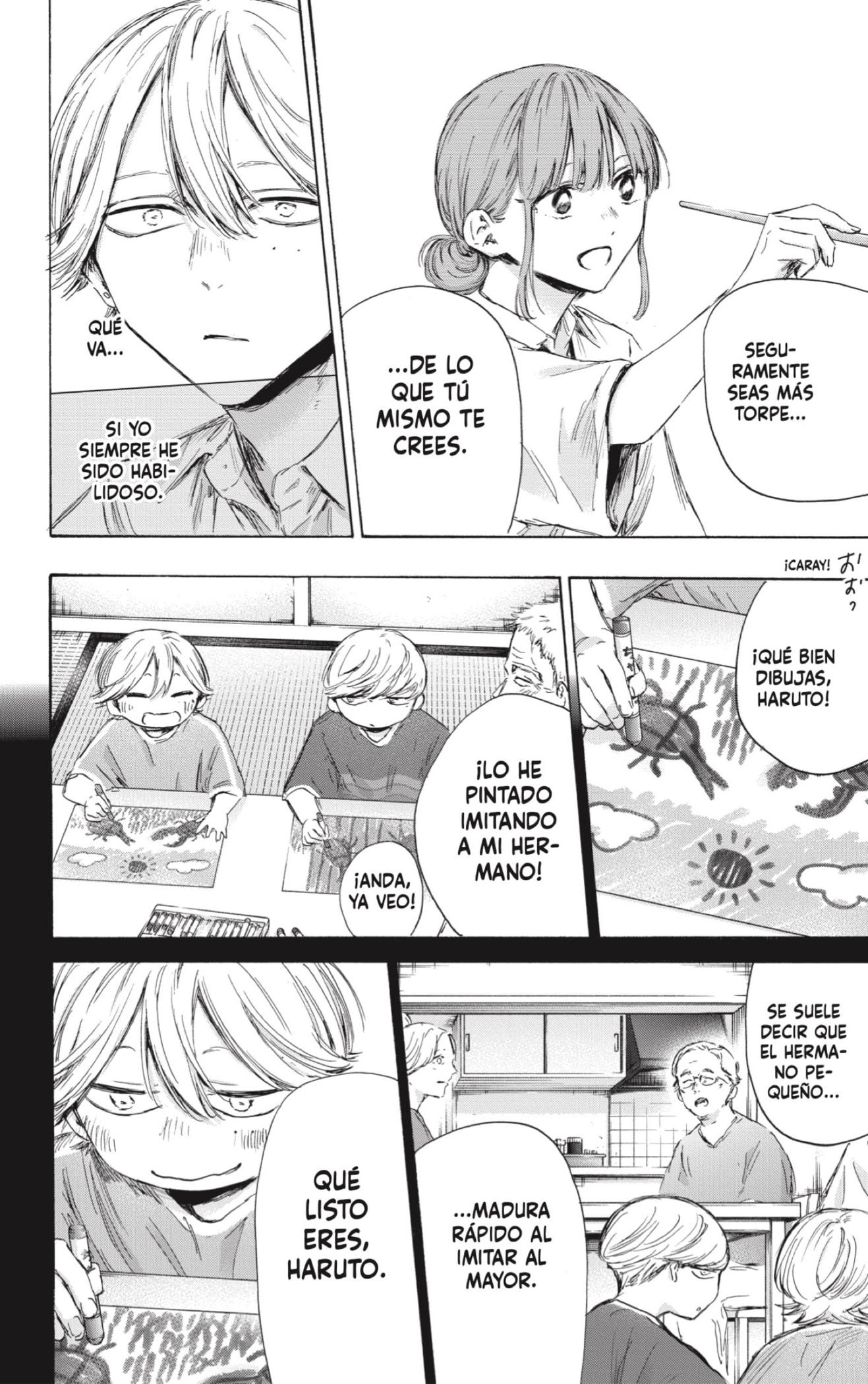 Ao no Hako Capitulo 164: Que torpe página 4