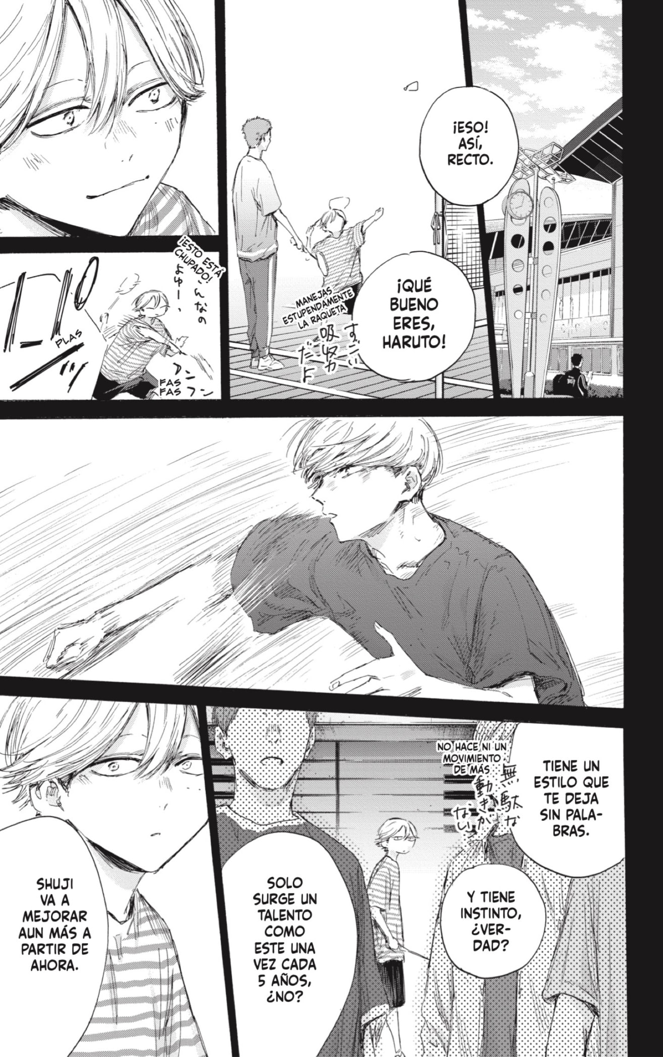 Ao no Hako Capitulo 164: Que torpe página 5