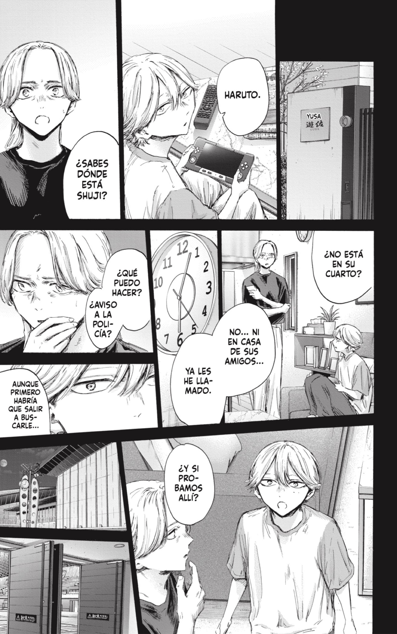 Ao no Hako Capitulo 164: Que torpe página 7