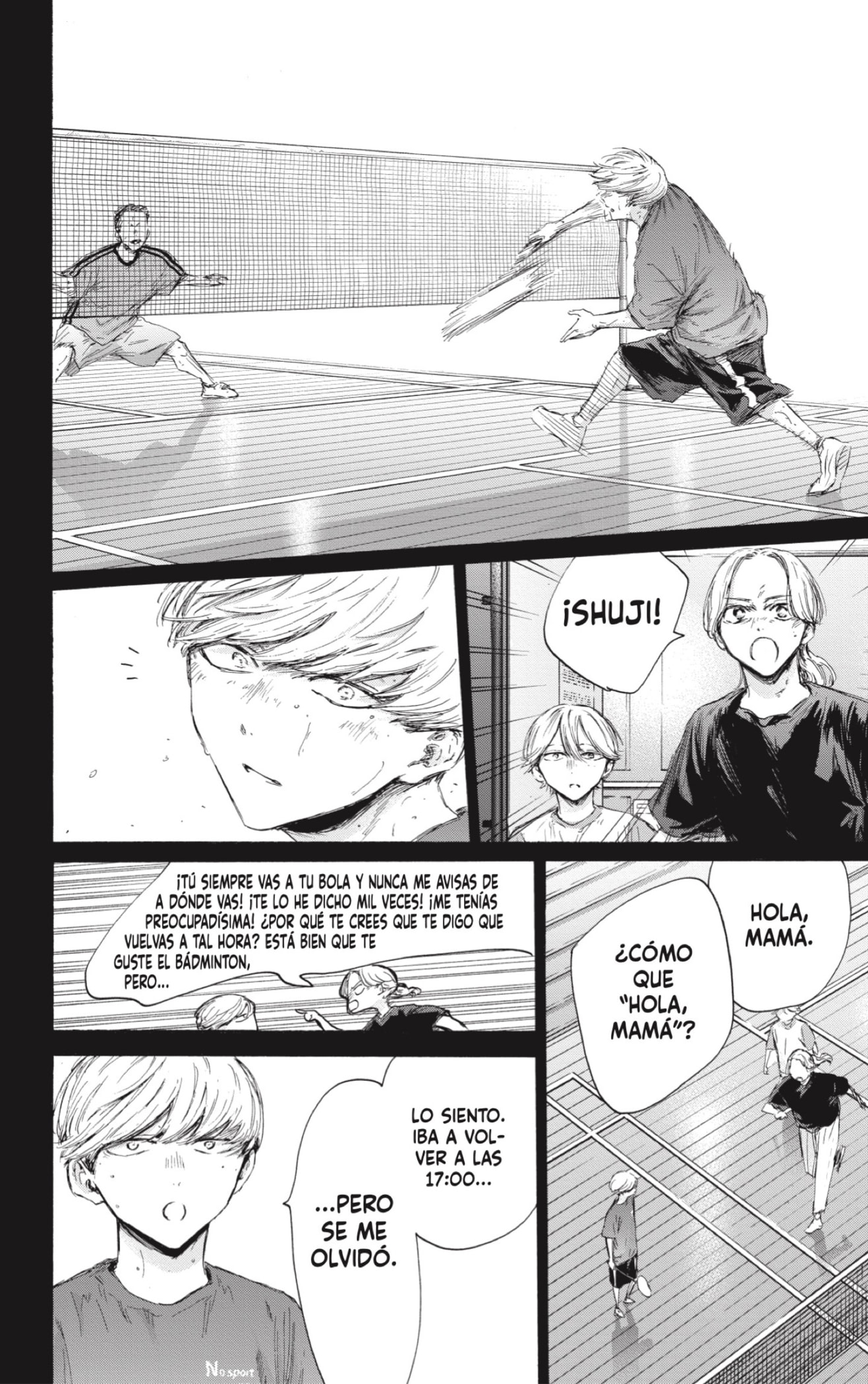 Ao no Hako Capitulo 164: Que torpe página 8