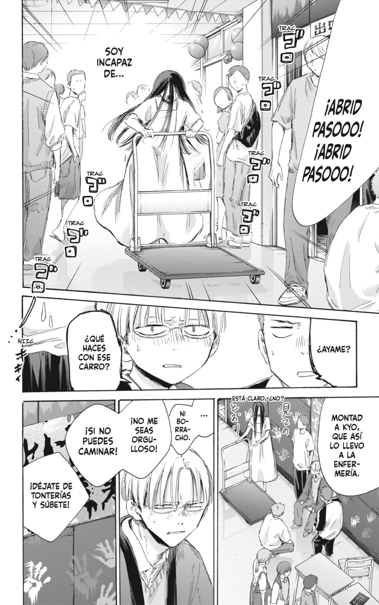 Ao no Hako Capitulo 166: Este sentimiento es... página 18