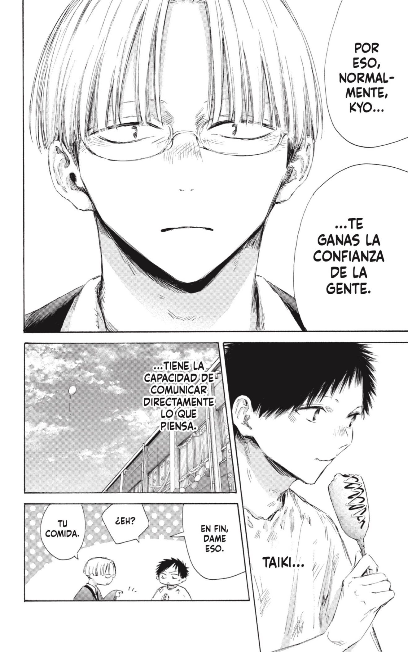 Ao no Hako Capitulo 166: Este sentimiento es... página 8