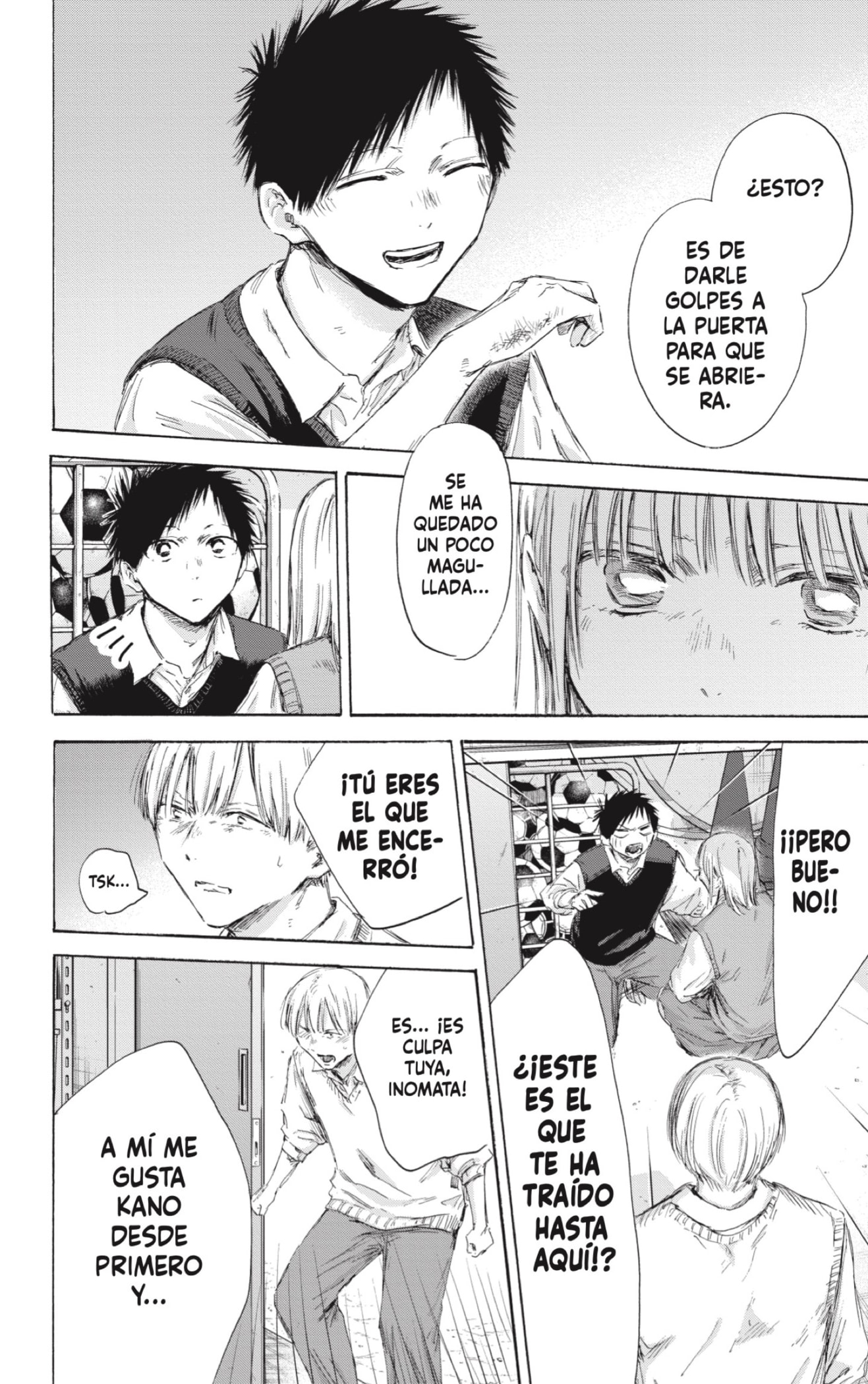 Ao no Hako Capitulo 169: Mi sello página 12
