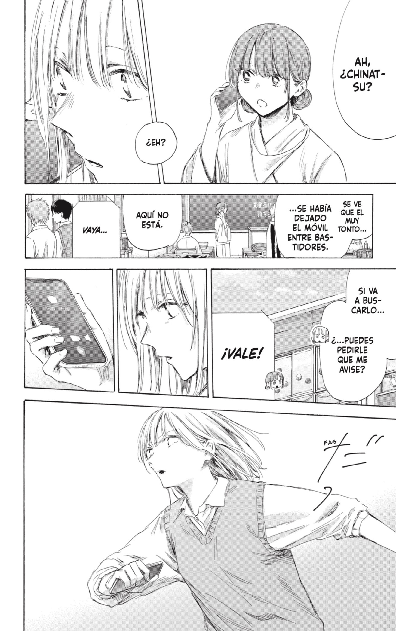 Ao no Hako Capitulo 169: Mi sello página 4