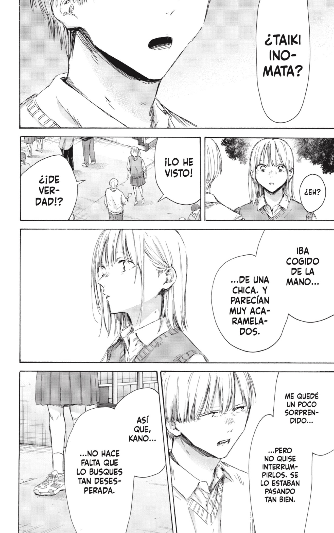 Ao no Hako Capitulo 169: Mi sello página 8