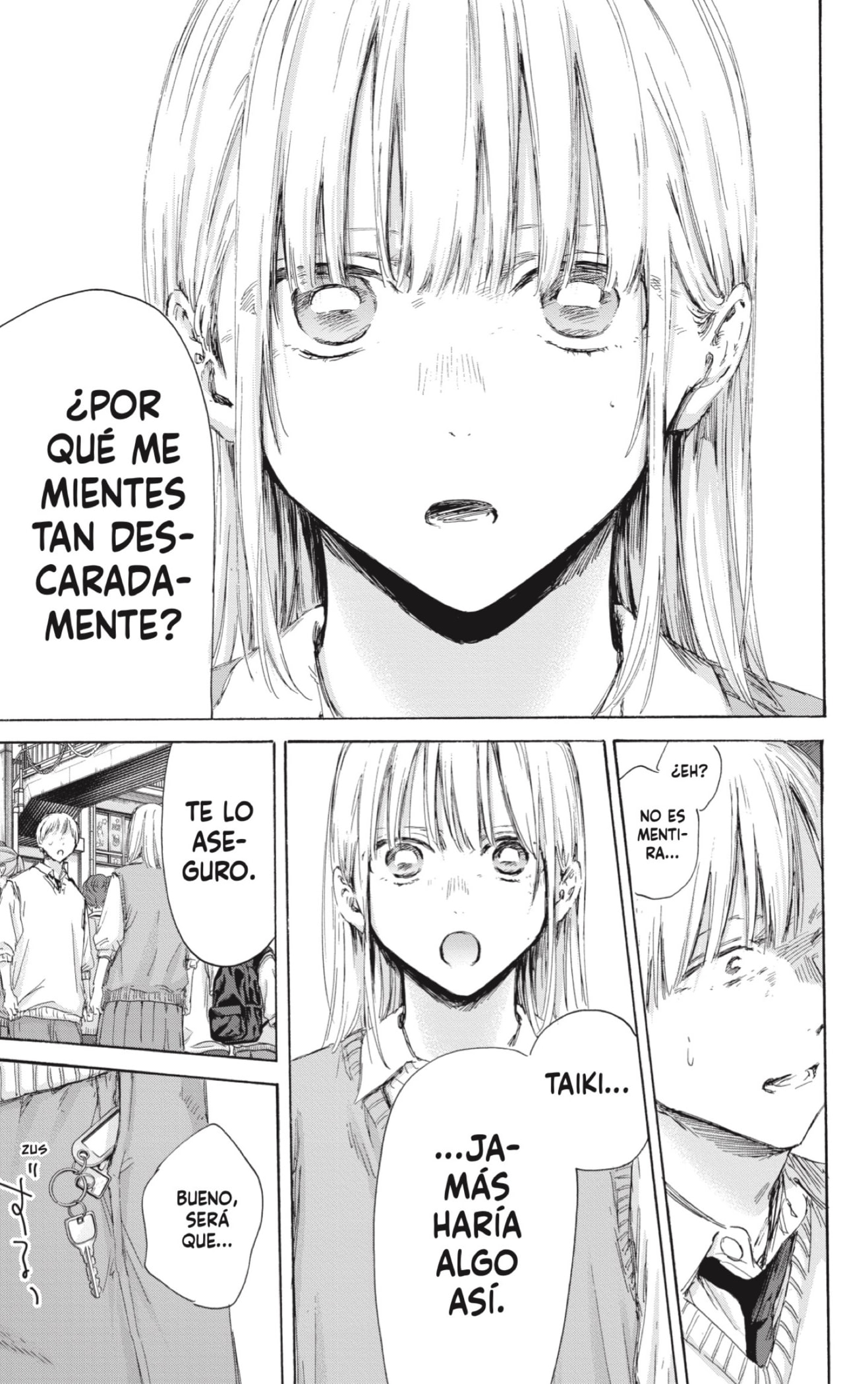 Ao no Hako Capitulo 169: Mi sello página 9