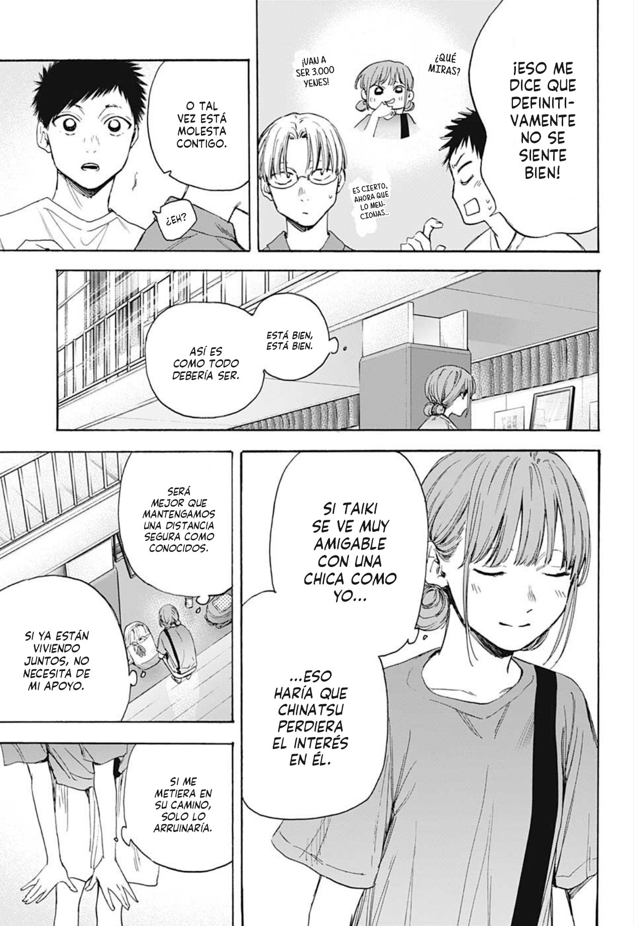 Ao no Hako Capitulo 17: Sin problemas página 4