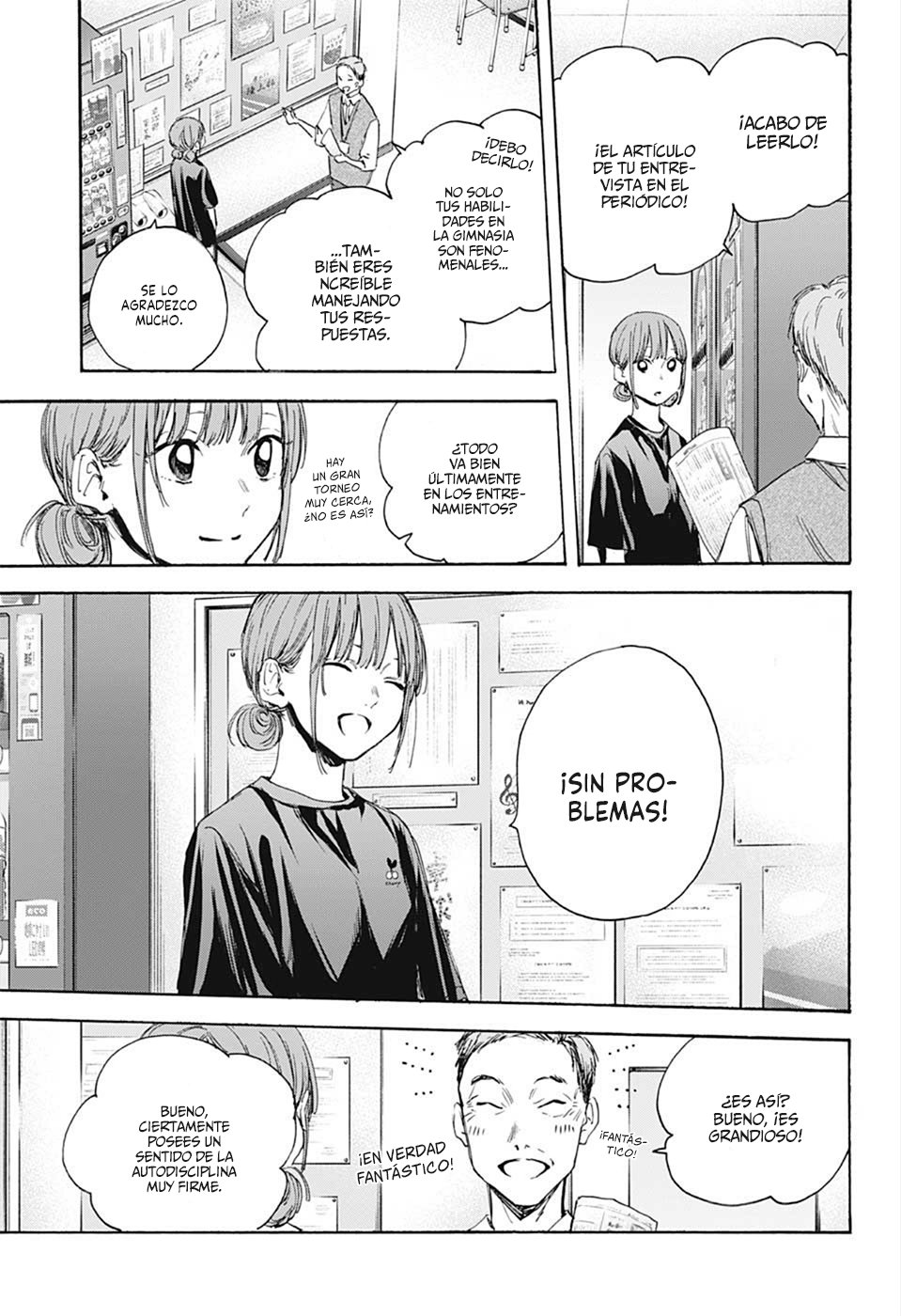 Ao no Hako Capitulo 17: Sin problemas página 8
