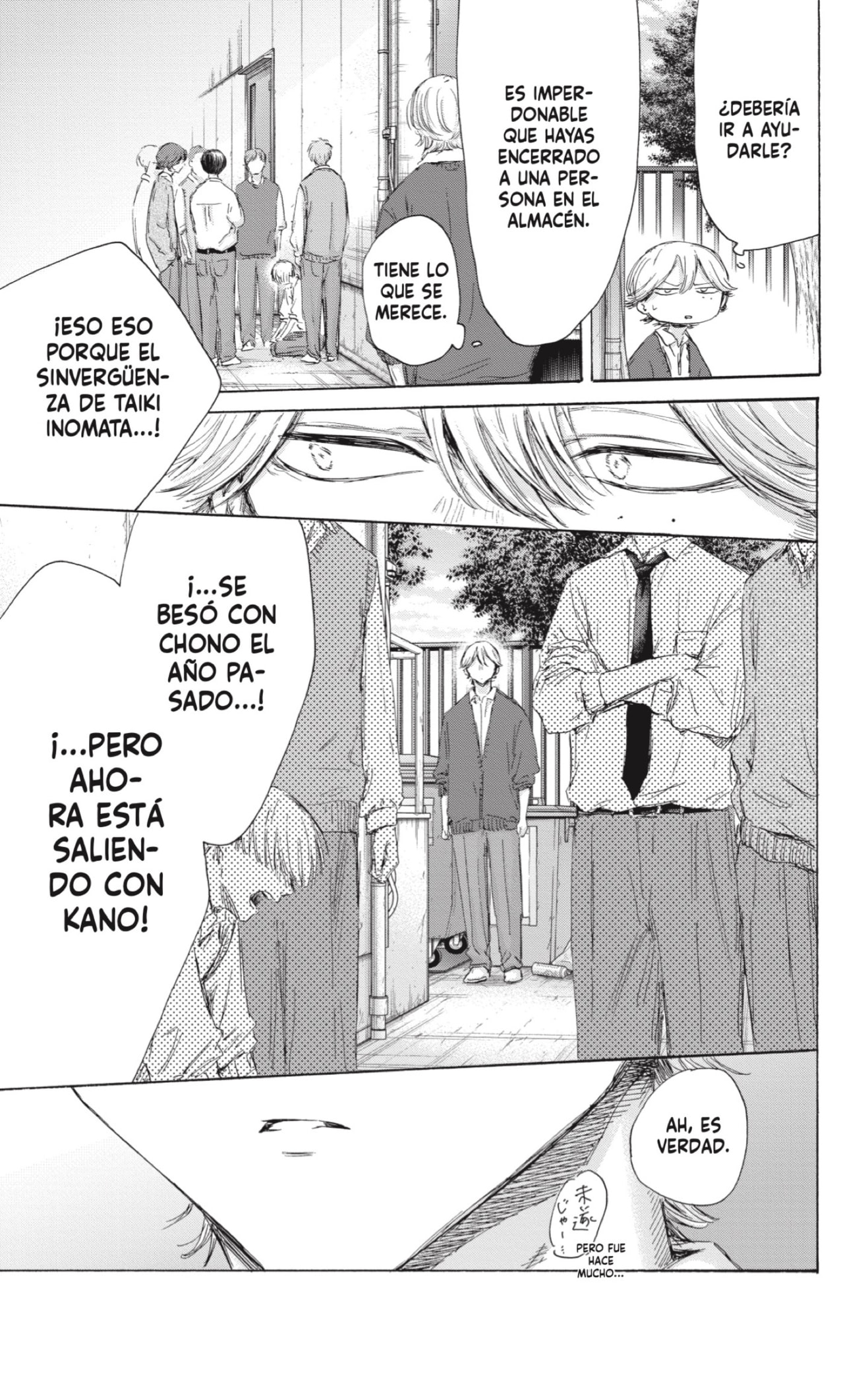 Ao no Hako Capitulo 170: Ha pasado un año página 3