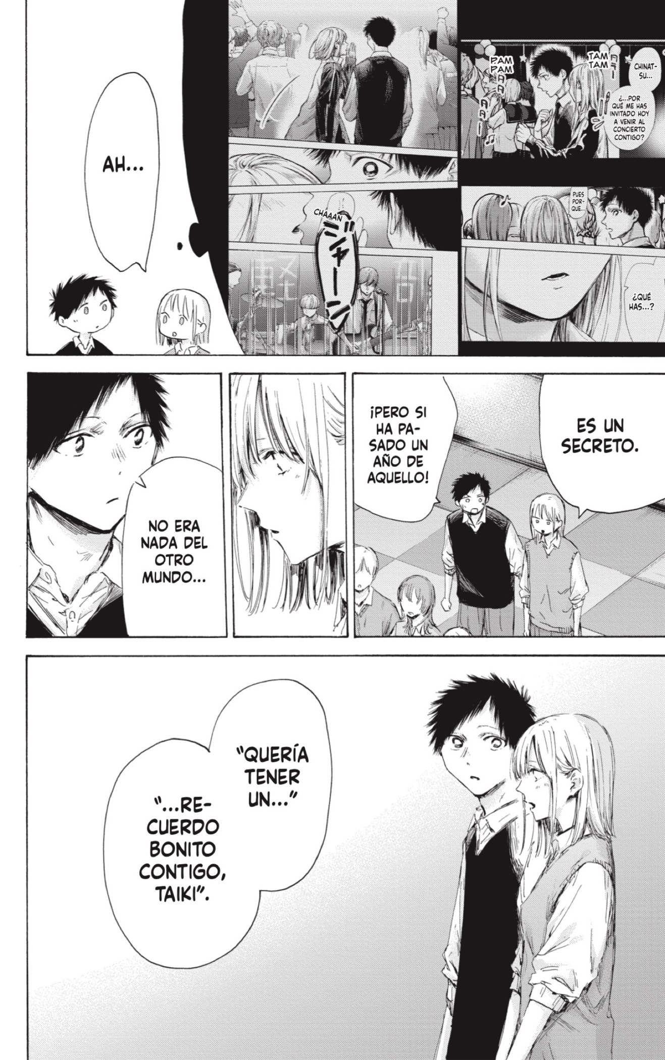 Ao no Hako Capitulo 170: Ha pasado un año página 8