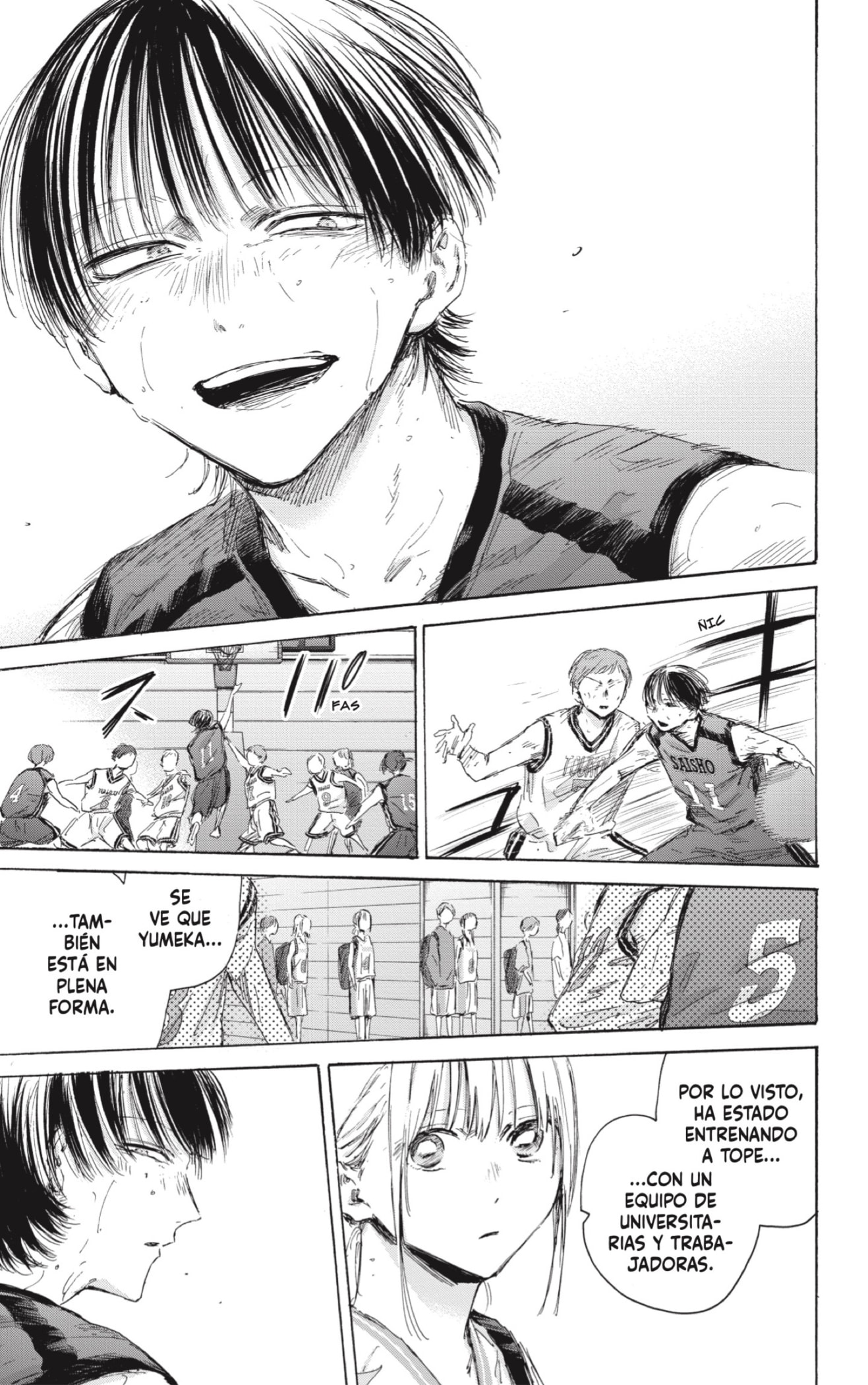 Ao no Hako Capitulo 172: El “presente” frente a nosotros página 5