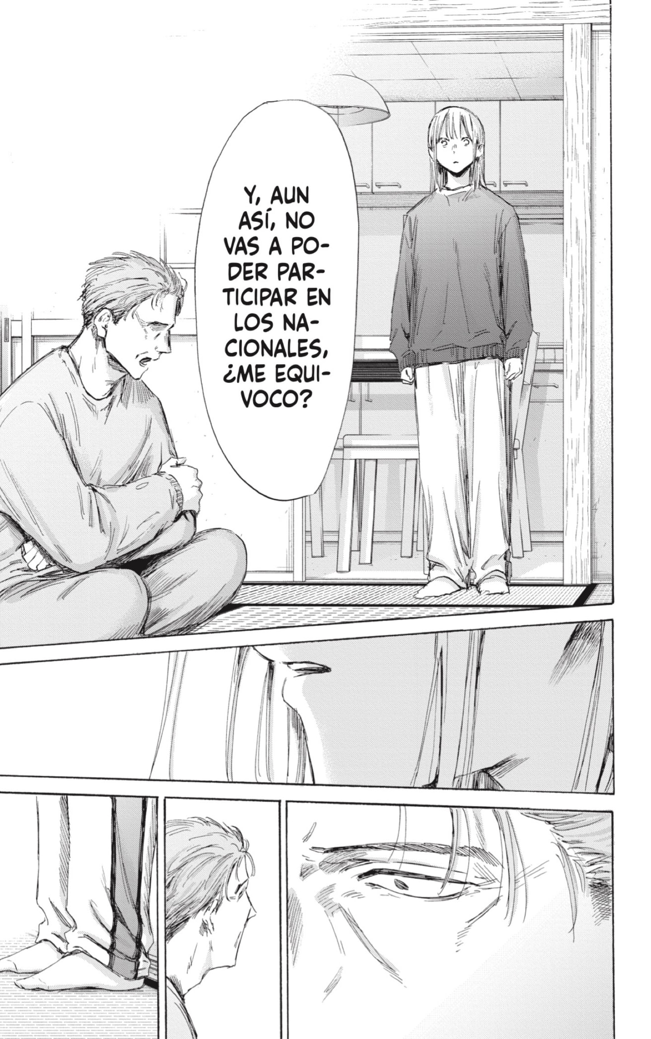 Ao no Hako Capitulo 173: Déjame llevar algo de ese peso. página 9
